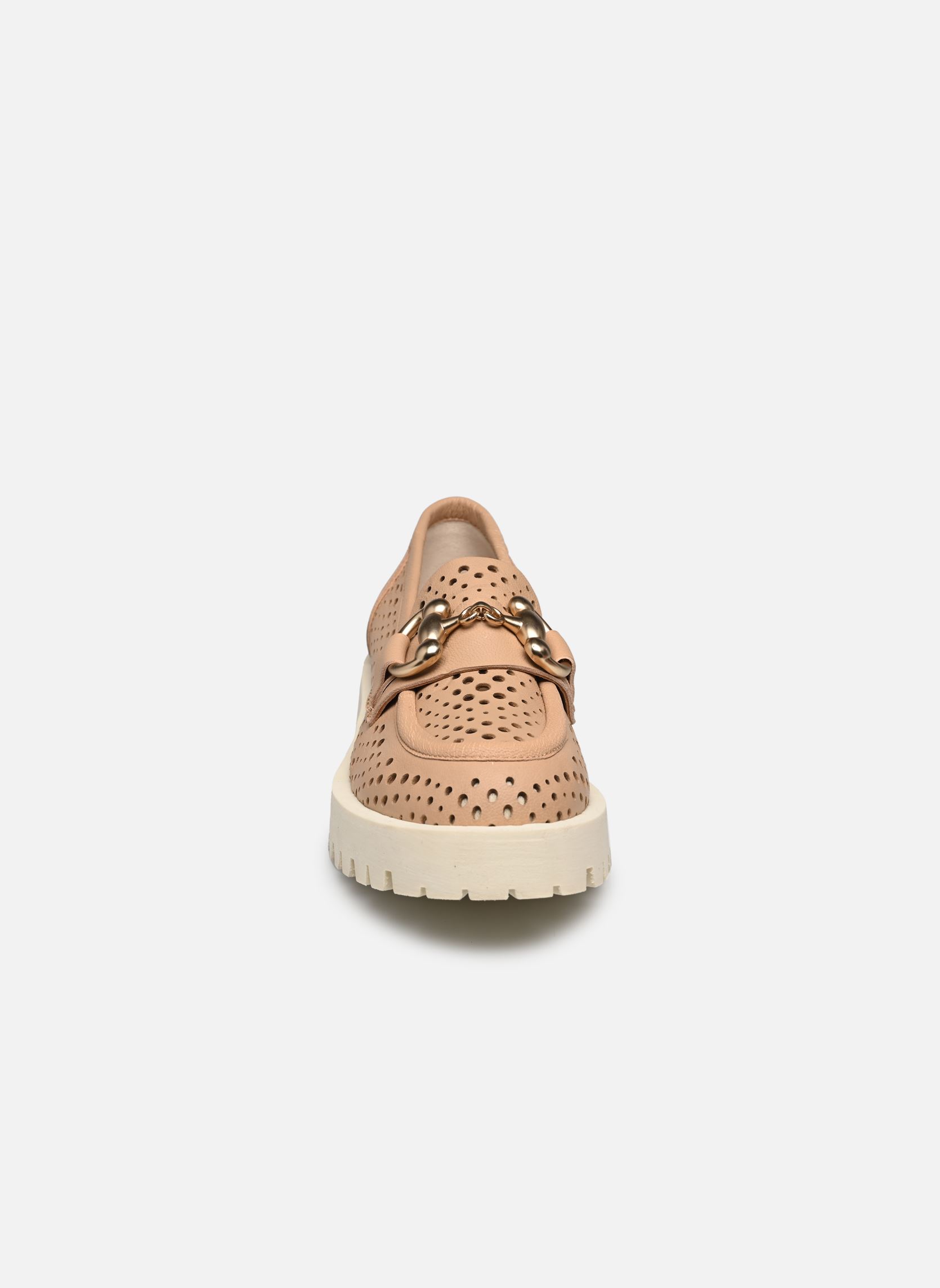 Mocassins E656E2 femme beige Semerdjian Mocassins E656E2 femme beige 608