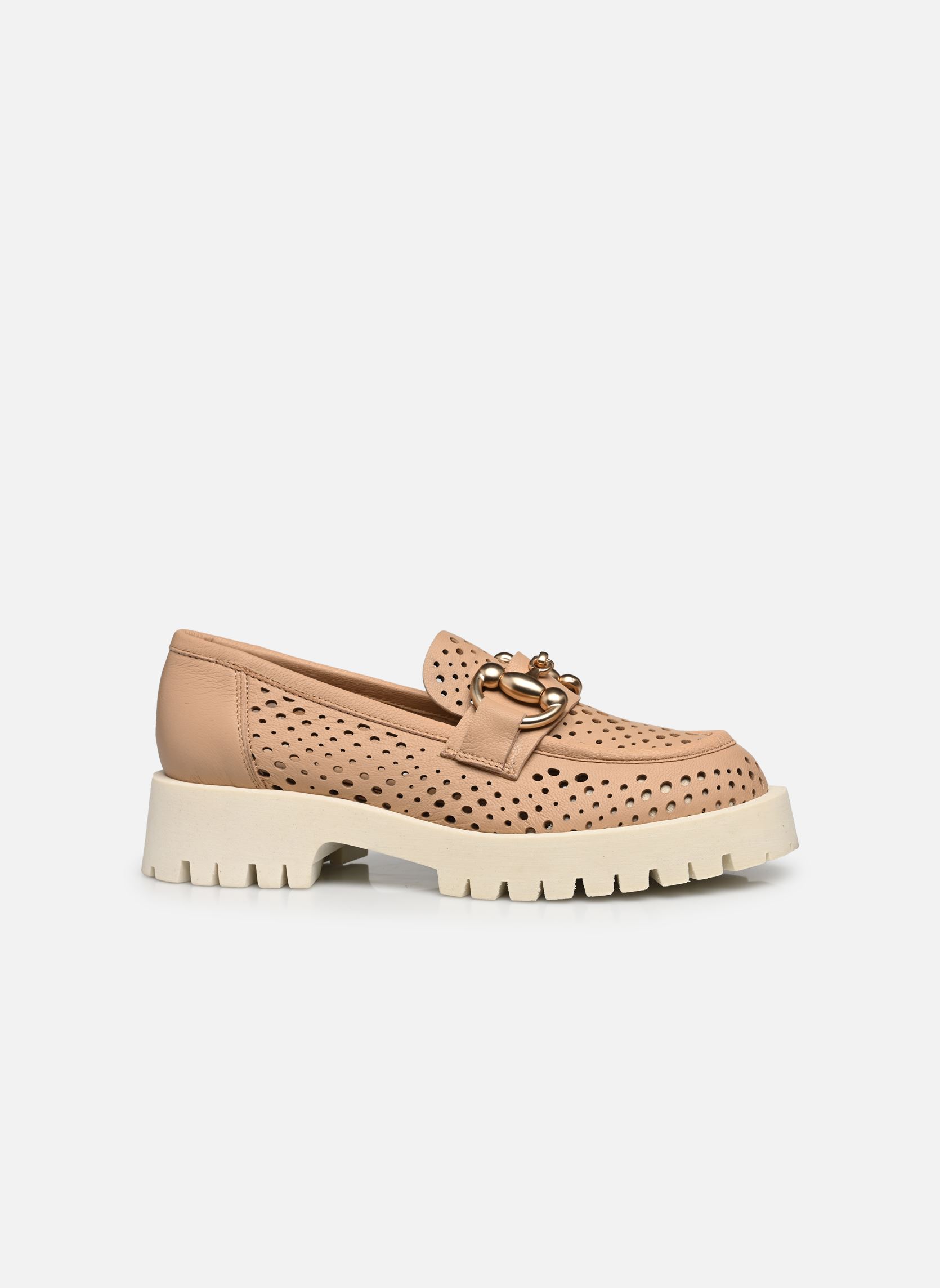 Mocassins E656E2 femme beige Semerdjian Mocassins E656E2 femme beige 608