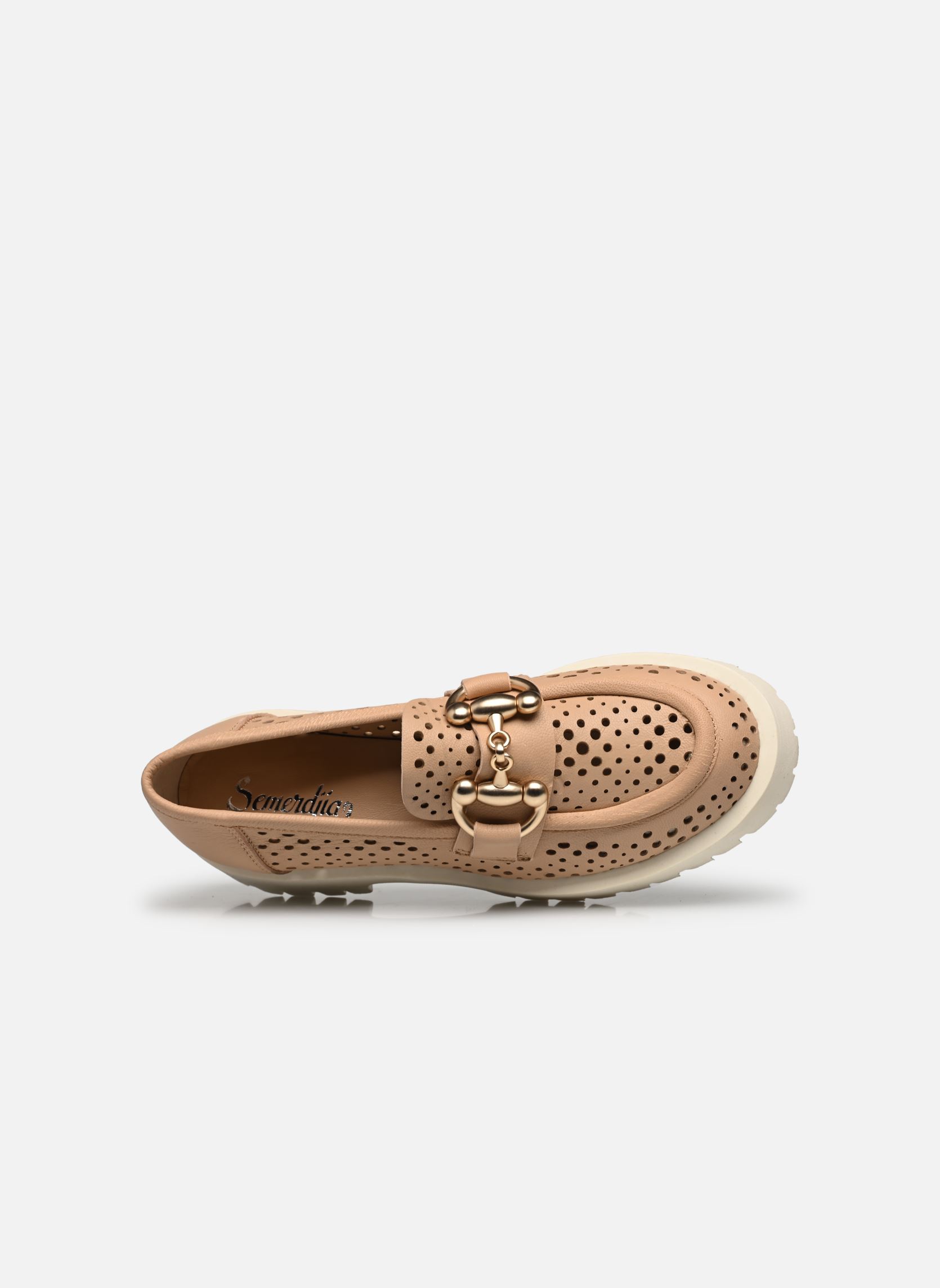 Mocassins E656E2 femme beige Semerdjian Mocassins E656E2 femme beige 608
