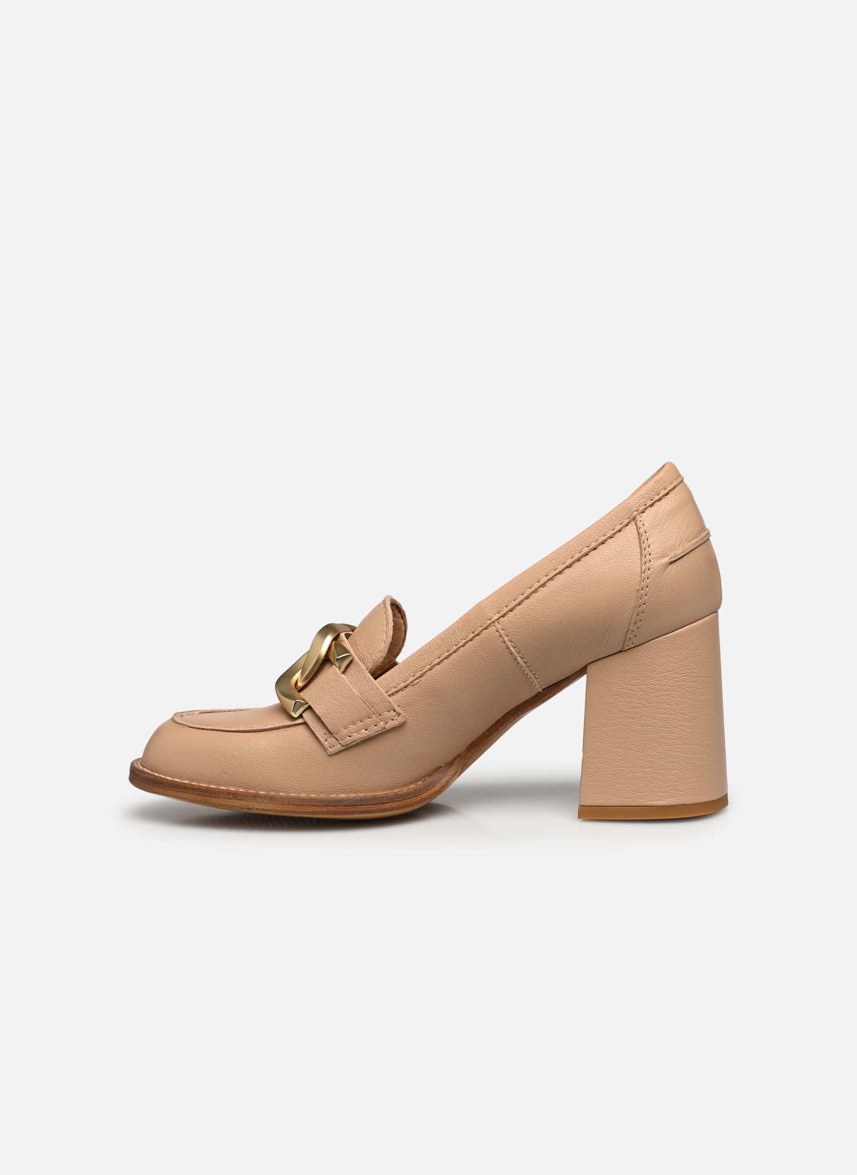Zapatos de tacón E861E3 mujer beige Semerdjian Zapatos de tacón E861E3 mujer beige 608