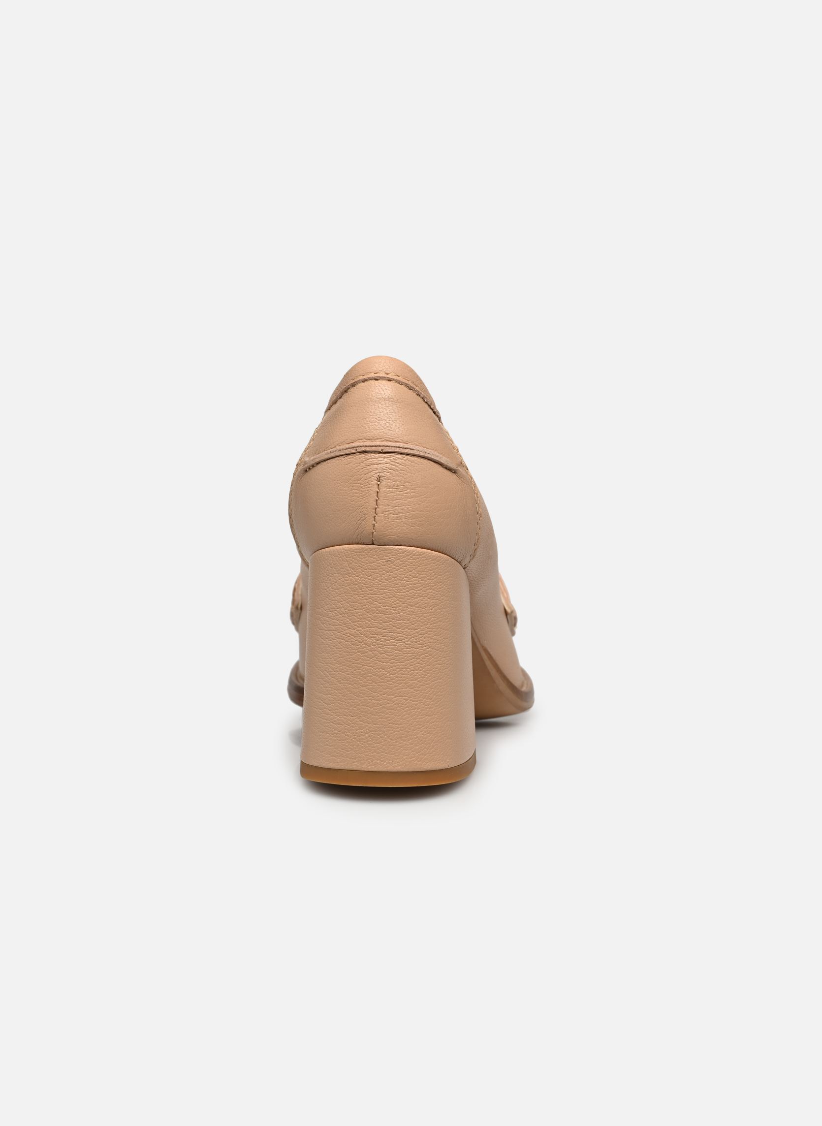 Zapatos de tacón E861E3 mujer beige Semerdjian Zapatos de tacón E861E3 mujer beige 608