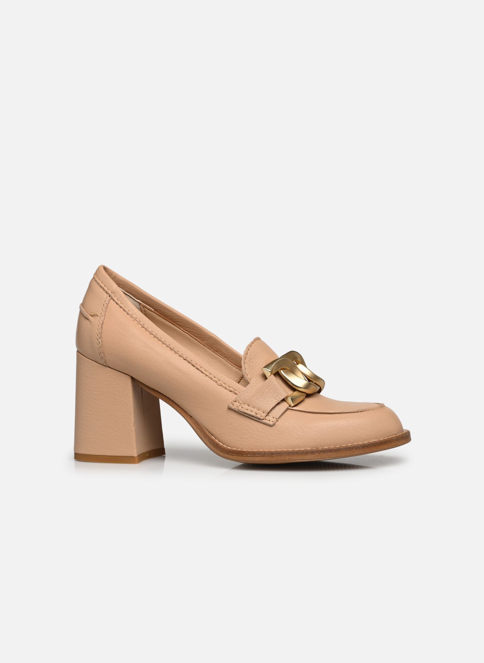 Zapatos de tacón E861E3 mujer beige Semerdjian Zapatos de tacón E861E3 mujer beige 608