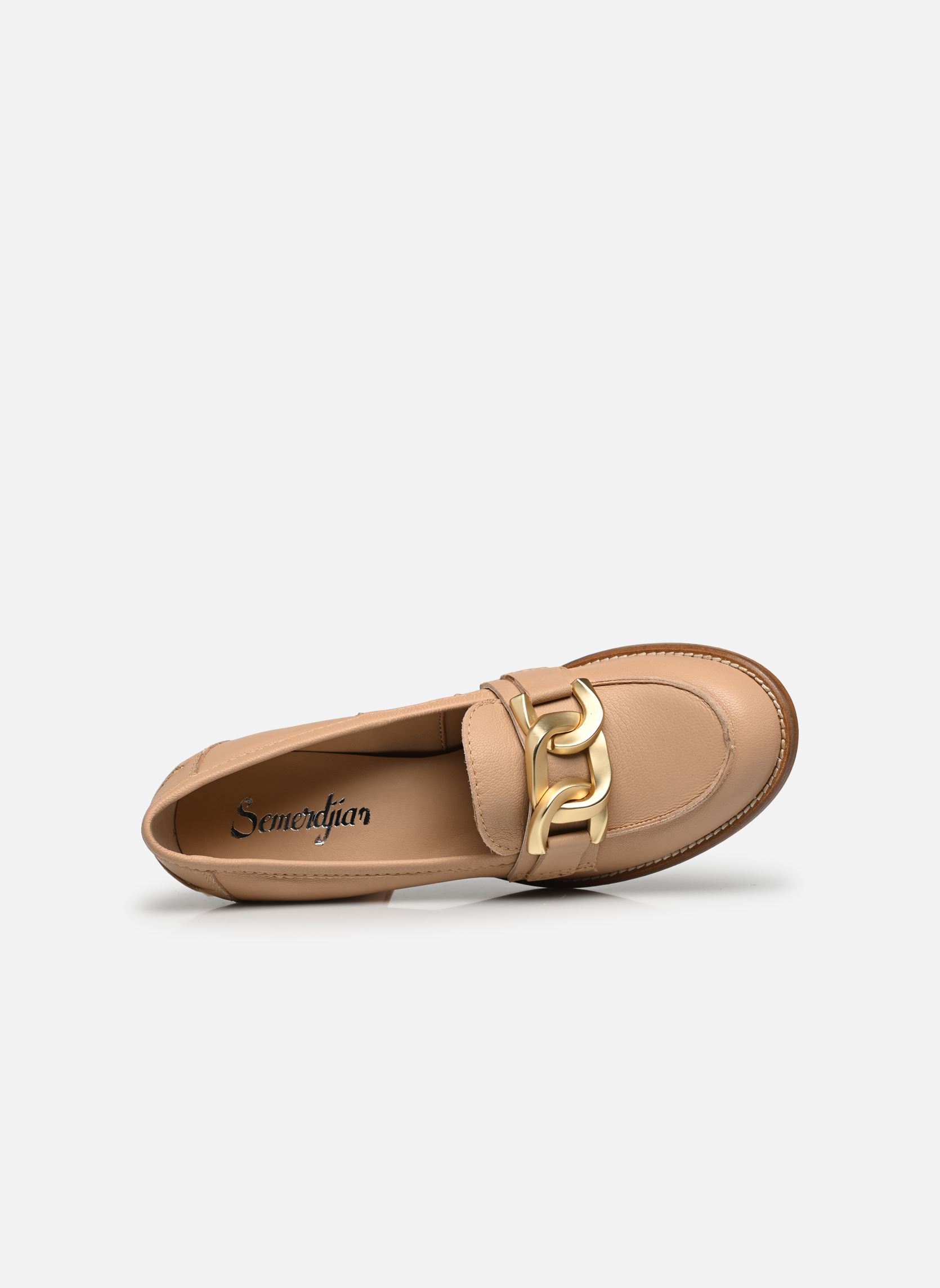 Zapatos de tacón E861E3 mujer beige Semerdjian Zapatos de tacón E861E3 mujer beige 608