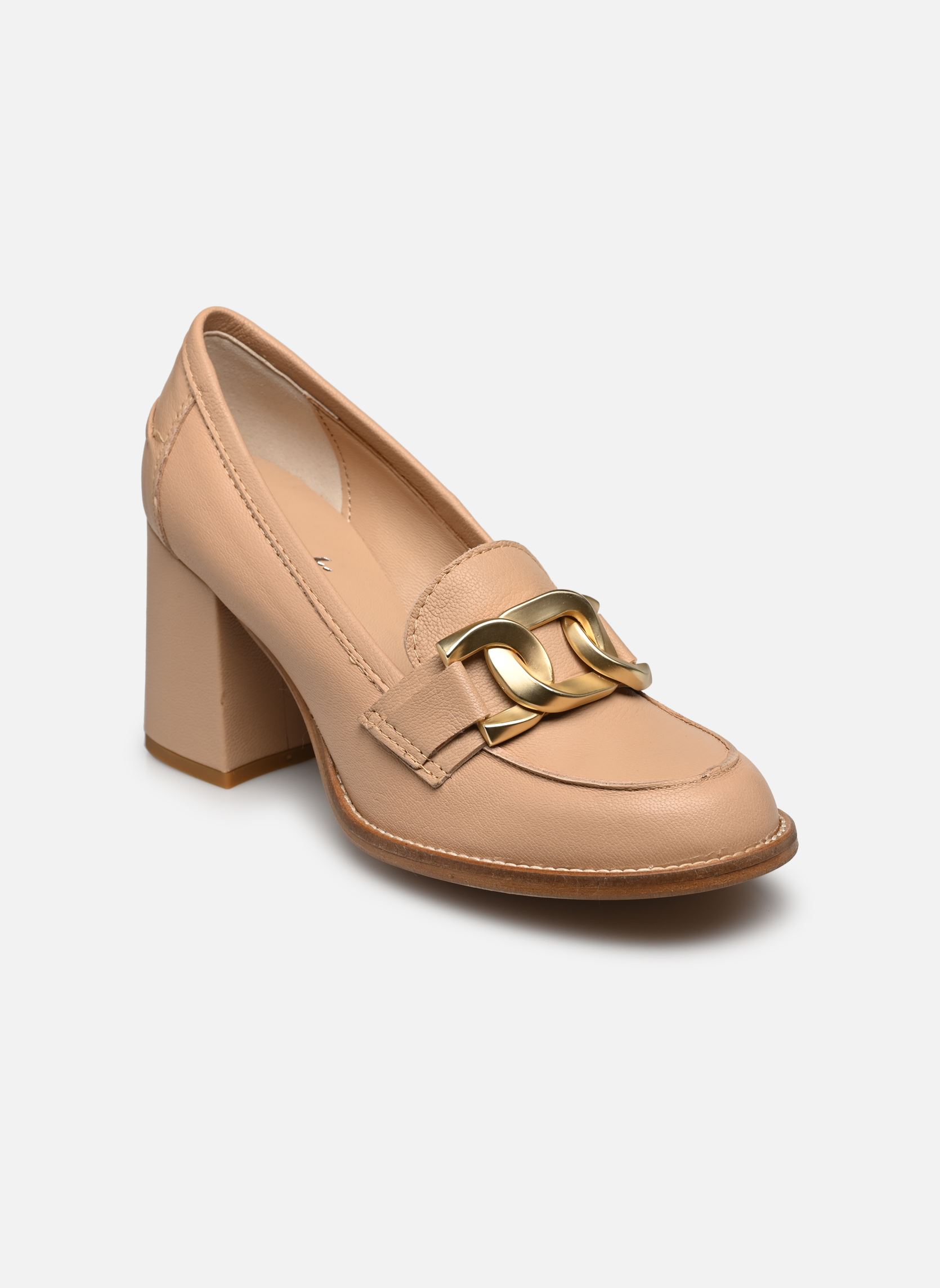 Zapatos de tacón E861E3 mujer beige Semerdjian Zapatos de tacón E861E3 mujer beige 608