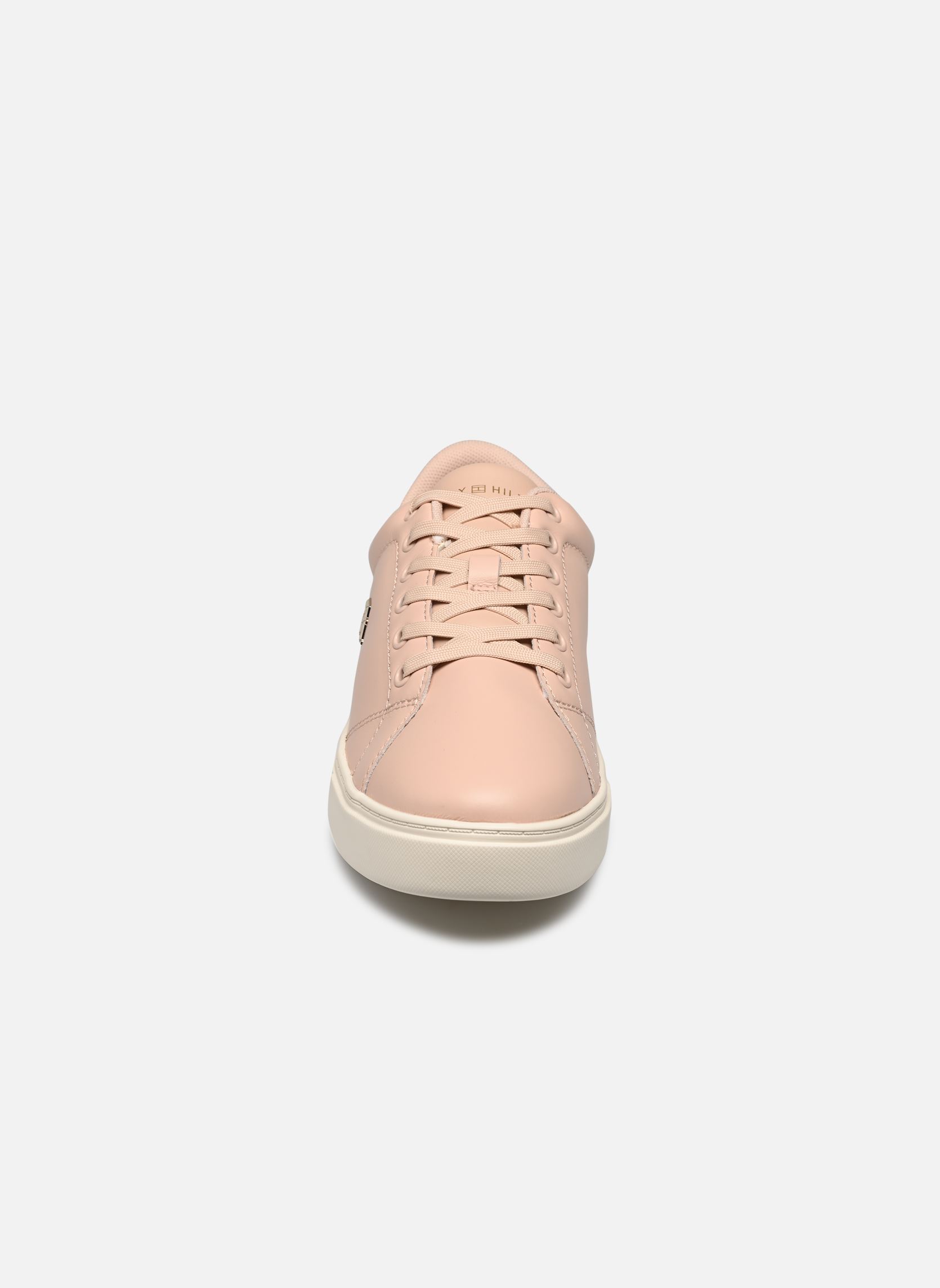 Baskets basses ELEVATED ESSENTIAL COURT SNEAKER femme blanc Tommy Hilfiger Baskets basses ELEVATED ESSENTIAL COURT SNEAKER femme blanc MISTY BLUSH