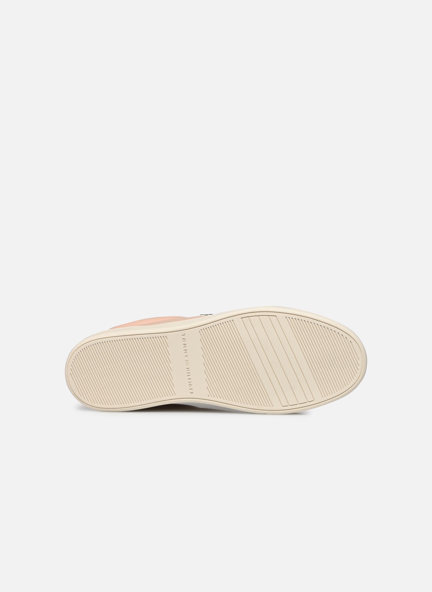 Baskets basses ELEVATED ESSENTIAL COURT SNEAKER femme blanc Tommy Hilfiger Baskets basses ELEVATED ESSENTIAL COURT SNEAKER femme blanc MISTY BLUSH