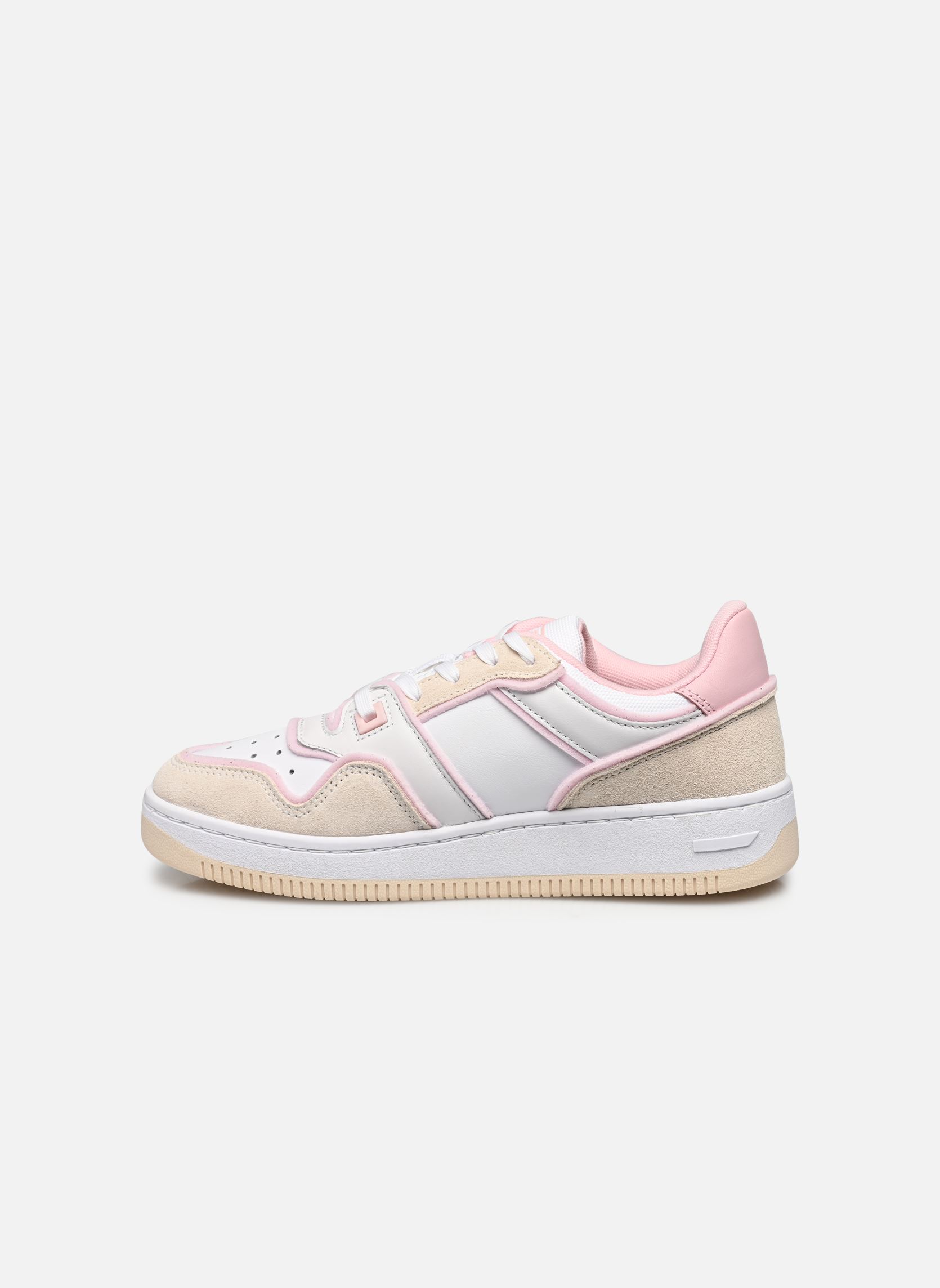 Niedrige Sneaker TOMMY JEANS DECON BASKET LOW CUT damen beige Tommy Hilfiger Niedrige Sneaker TOMMY JEANS DECON BASKET LOW CUT damen beige CALICO