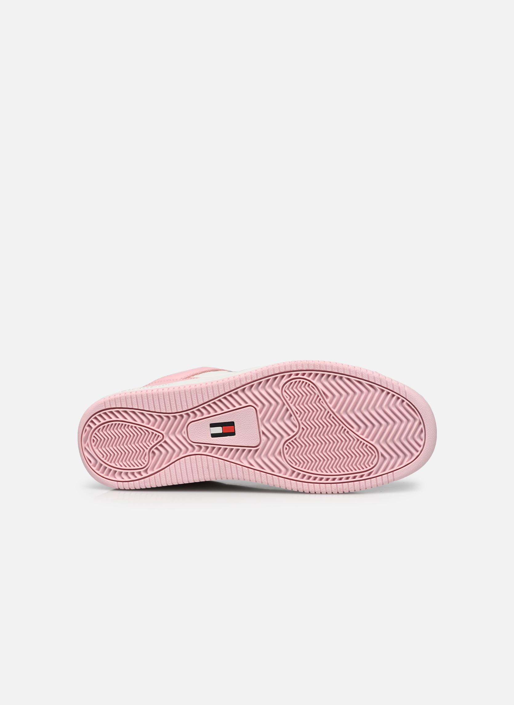 Baskets basses TOMMY JEANS RETRO BASKET WMN femme rose Tommy Hilfiger Baskets basses TOMMY JEANS RETRO BASKET WMN femme rose MISTY PINK