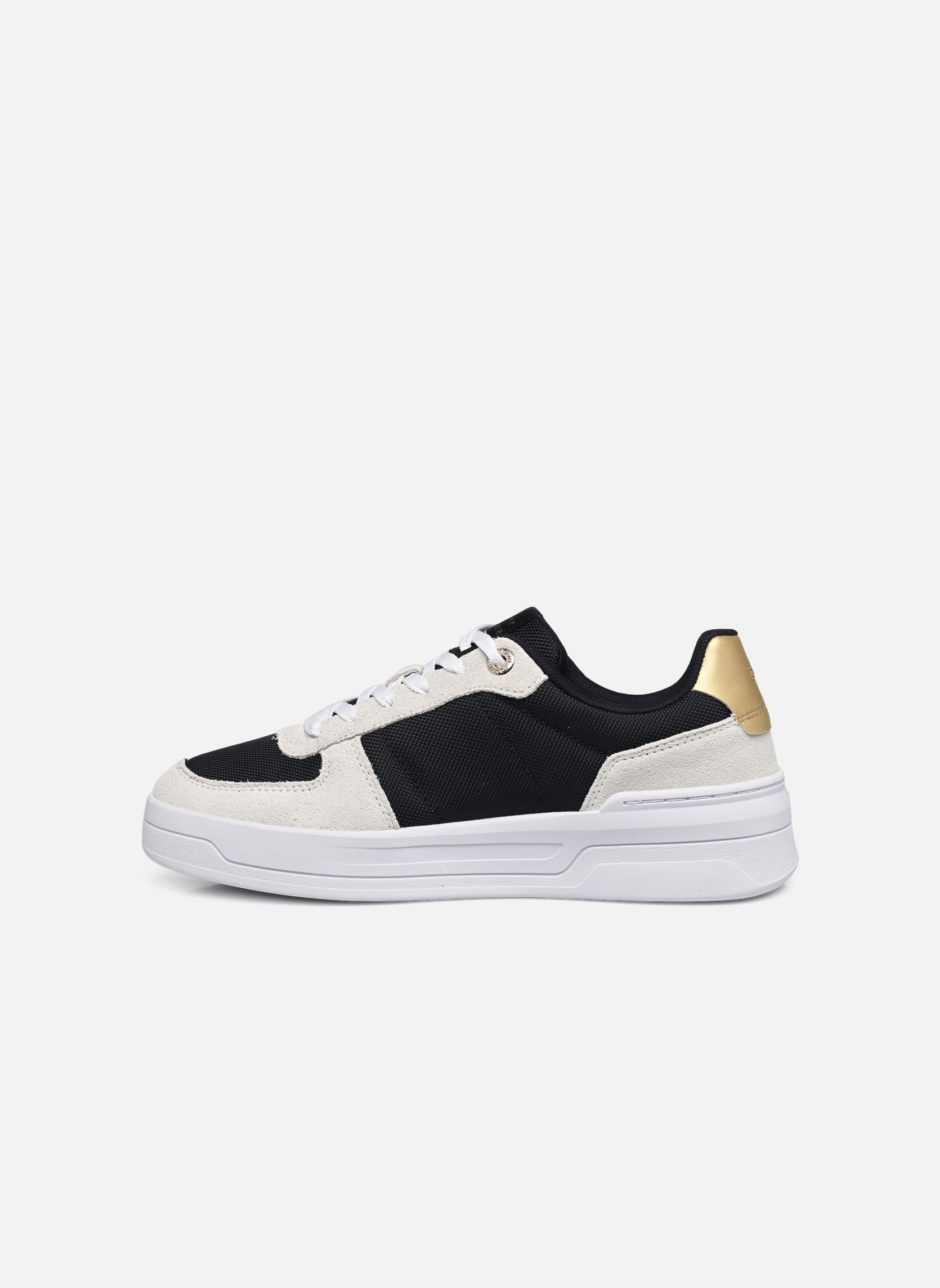 Lage sneakers BASKET SNEAKER WITH WEBBING GOLD dames blauw Tommy Hilfiger Lage sneakers BASKET SNEAKER WITH WEBBING GOLD dames blauw SPACE BLUE