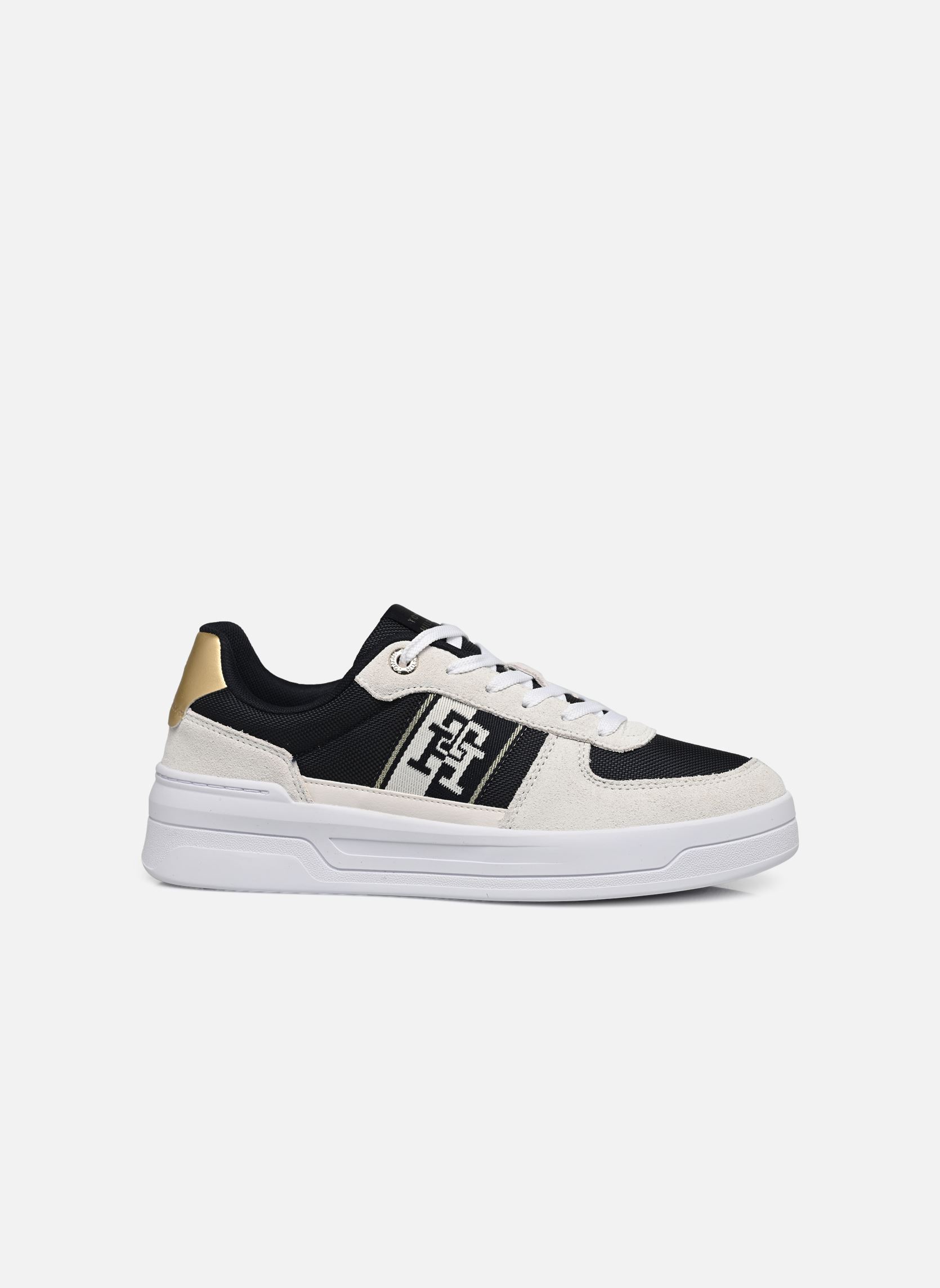 Lage sneakers BASKET SNEAKER WITH WEBBING GOLD dames blauw Tommy Hilfiger Lage sneakers BASKET SNEAKER WITH WEBBING GOLD dames blauw SPACE BLUE