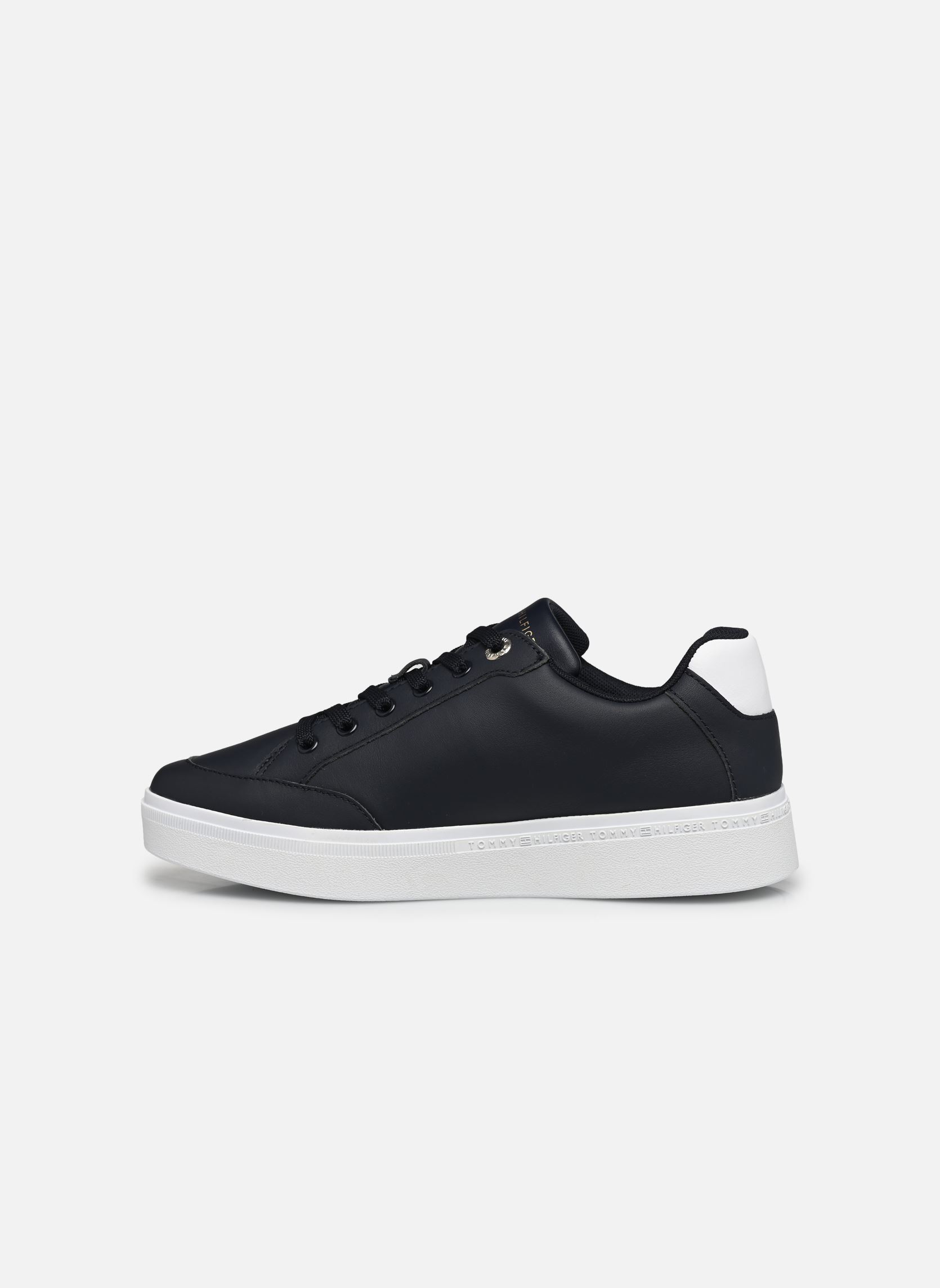 Niedrige Sneaker COURT SNEAKER WITH WEBBING damen blau Tommy Hilfiger Niedrige Sneaker COURT SNEAKER WITH WEBBING damen blau SPACE BLUE