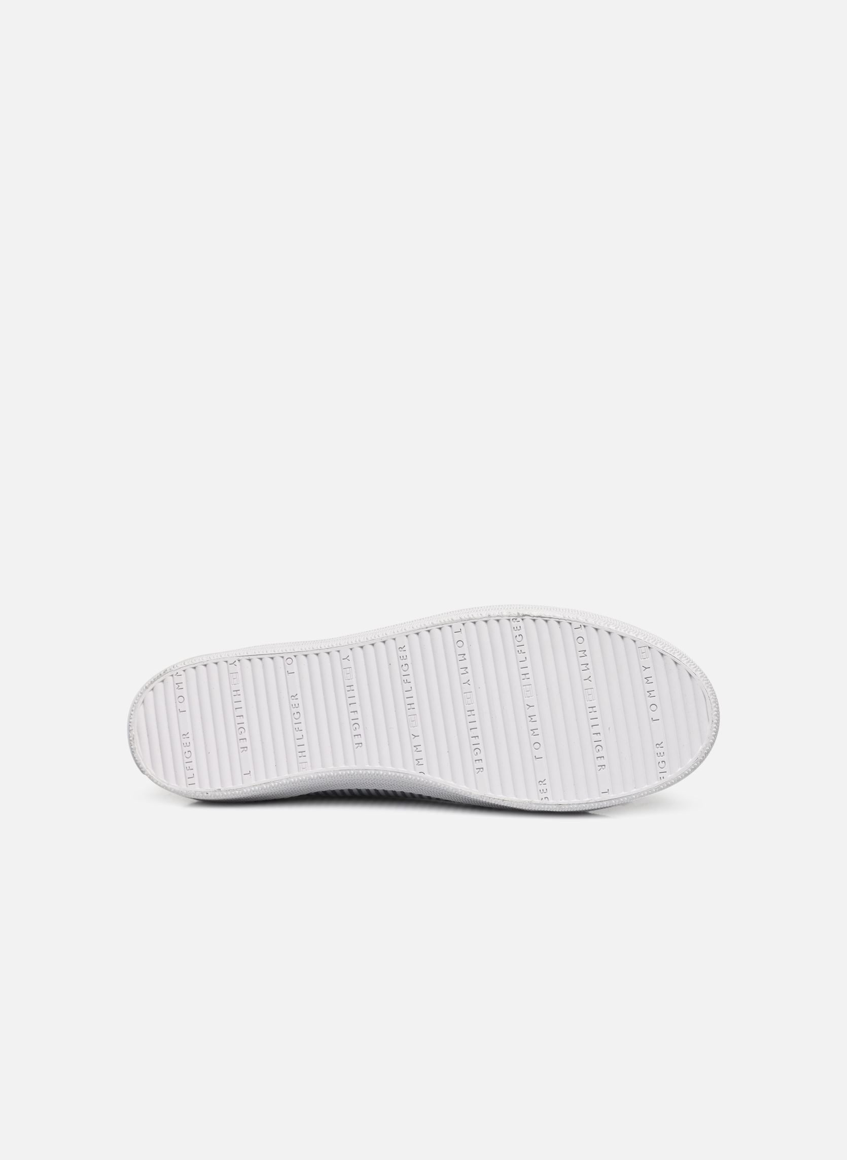 Niedrige Sneaker ESSENTIAL SNEAKER IN SEERSUCKER damen blau Tommy Hilfiger Niedrige Sneaker ESSENTIAL SNEAKER IN SEERSUCKER damen blau SEERSUCKER/BLUECOAST
