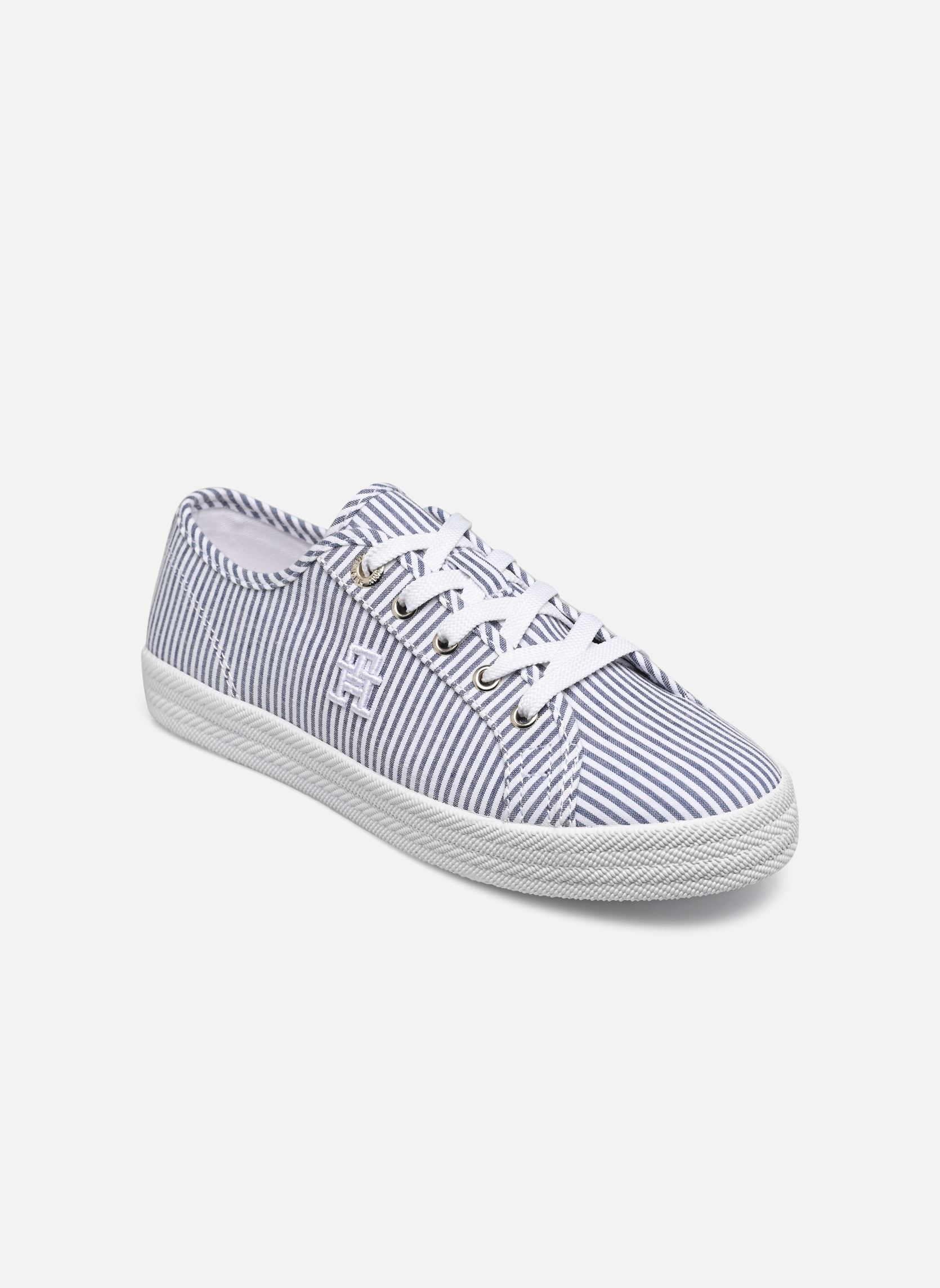 Baskets Tommy Hilfiger ESSENTIAL SNEAKER IN SEERSUCKER pour Femme