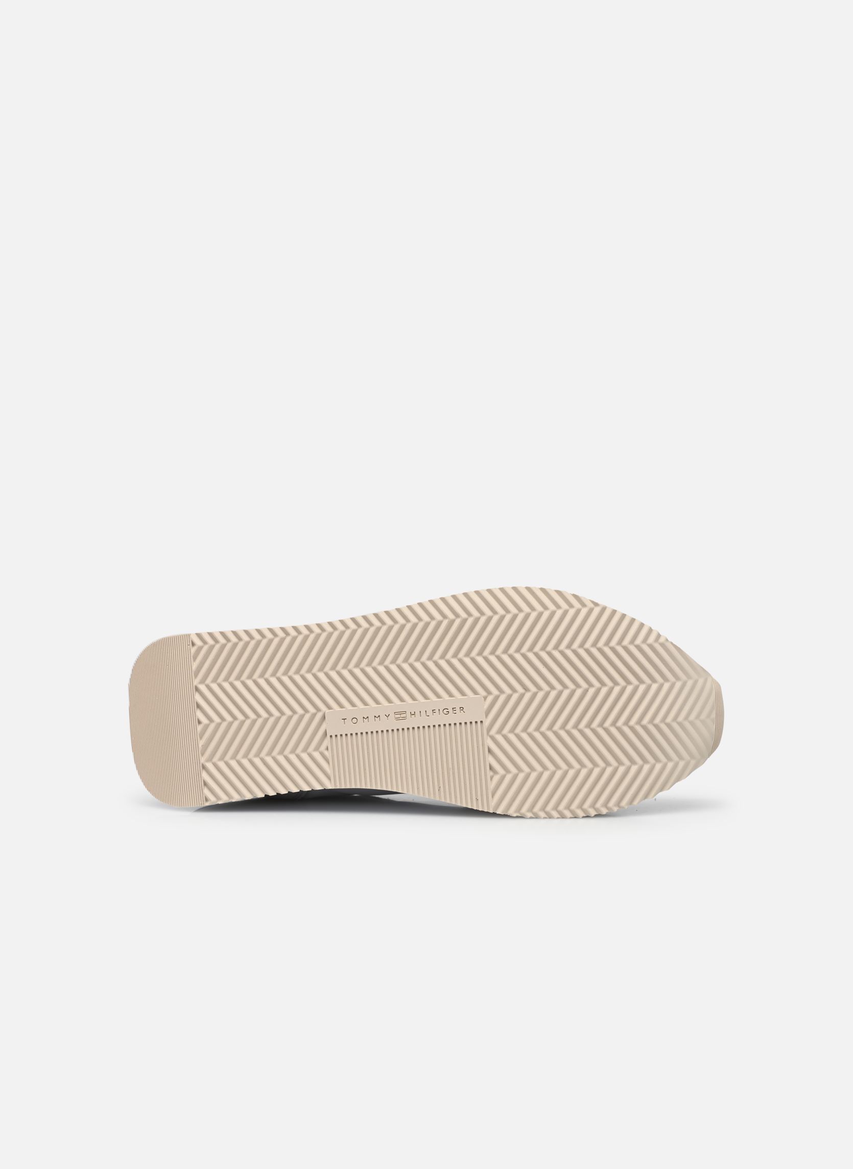 Niedrige Sneaker RUNNER WITH TH WEBBING damen blau Tommy Hilfiger Niedrige Sneaker RUNNER WITH TH WEBBING damen blau VESSEL BLUE