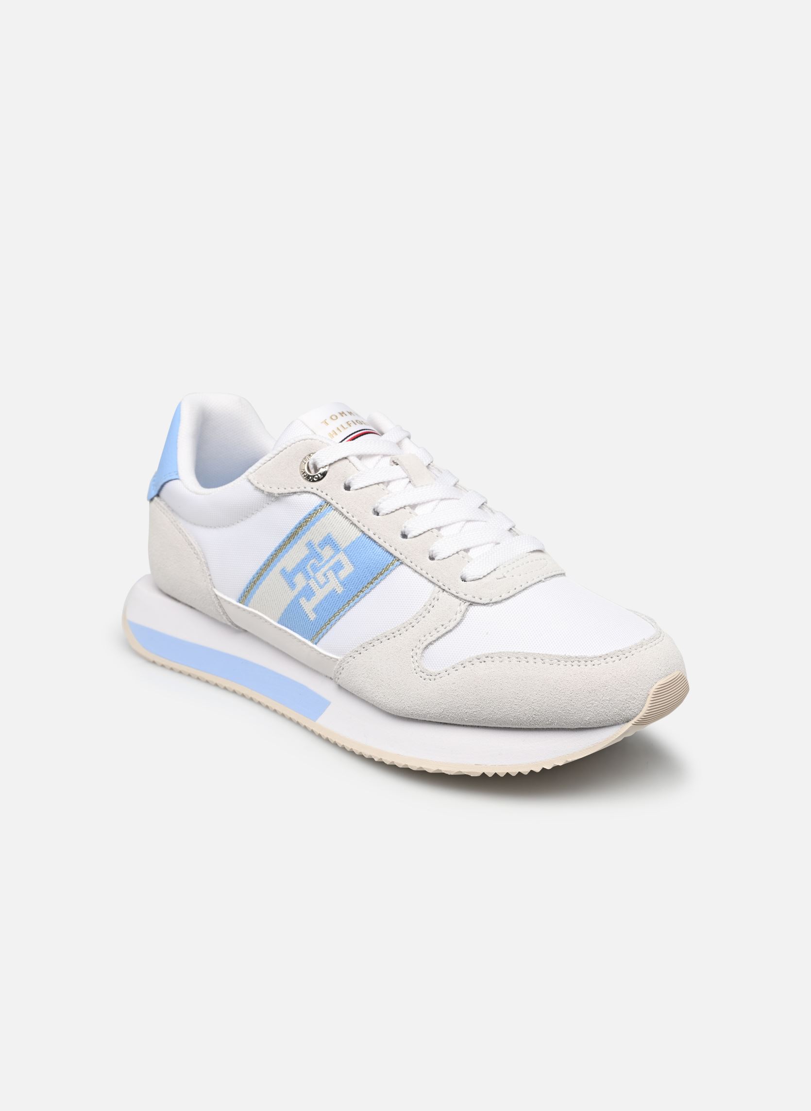 Baskets Tommy Hilfiger RUNNER WITH TH WEBBING pour Femme