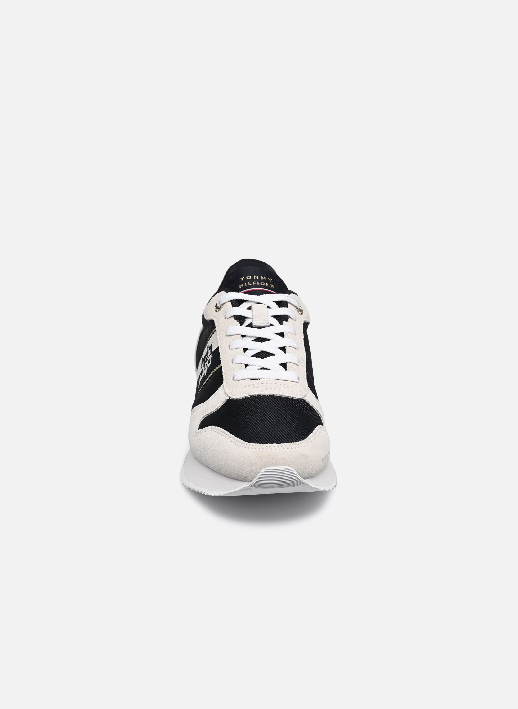 Baskets basses RUNNER WITH TH WEBBING GOLD femme bleu Tommy Hilfiger Baskets basses RUNNER WITH TH WEBBING GOLD femme bleu SPACE BLUE
