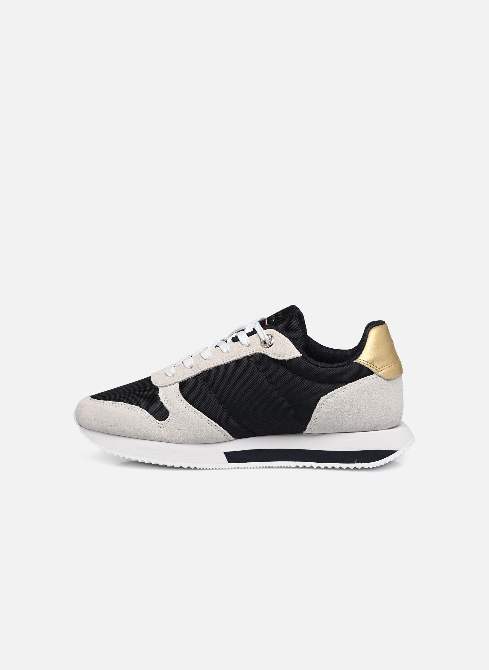 Baskets basses RUNNER WITH TH WEBBING GOLD femme bleu Tommy Hilfiger Baskets basses RUNNER WITH TH WEBBING GOLD femme bleu SPACE BLUE