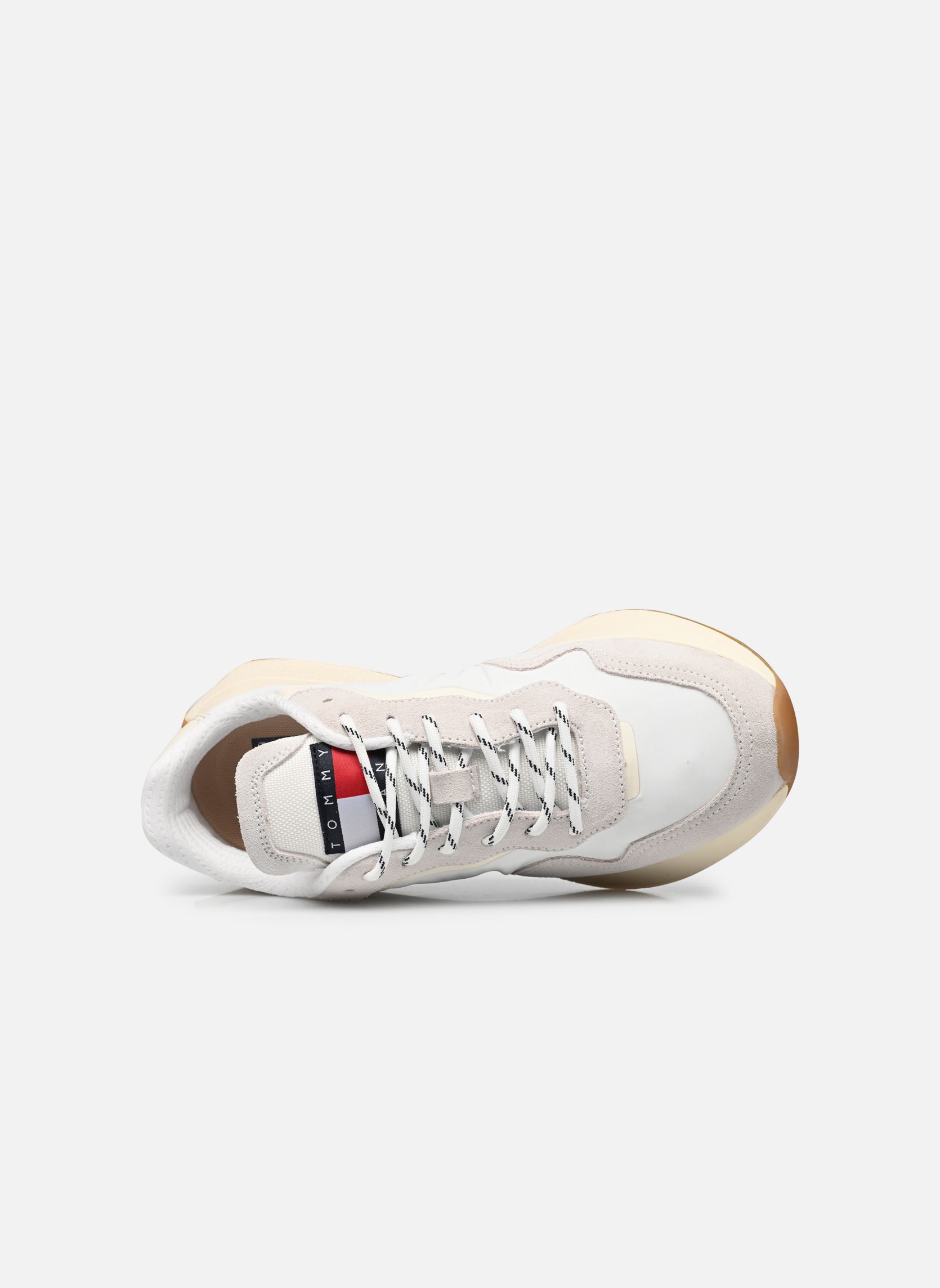 Baskets basses TOMMY JEANS WMNS NEW RUNNER femme blanc Tommy Hilfiger Baskets basses TOMMY JEANS WMNS NEW RUNNER femme blanc ECRU