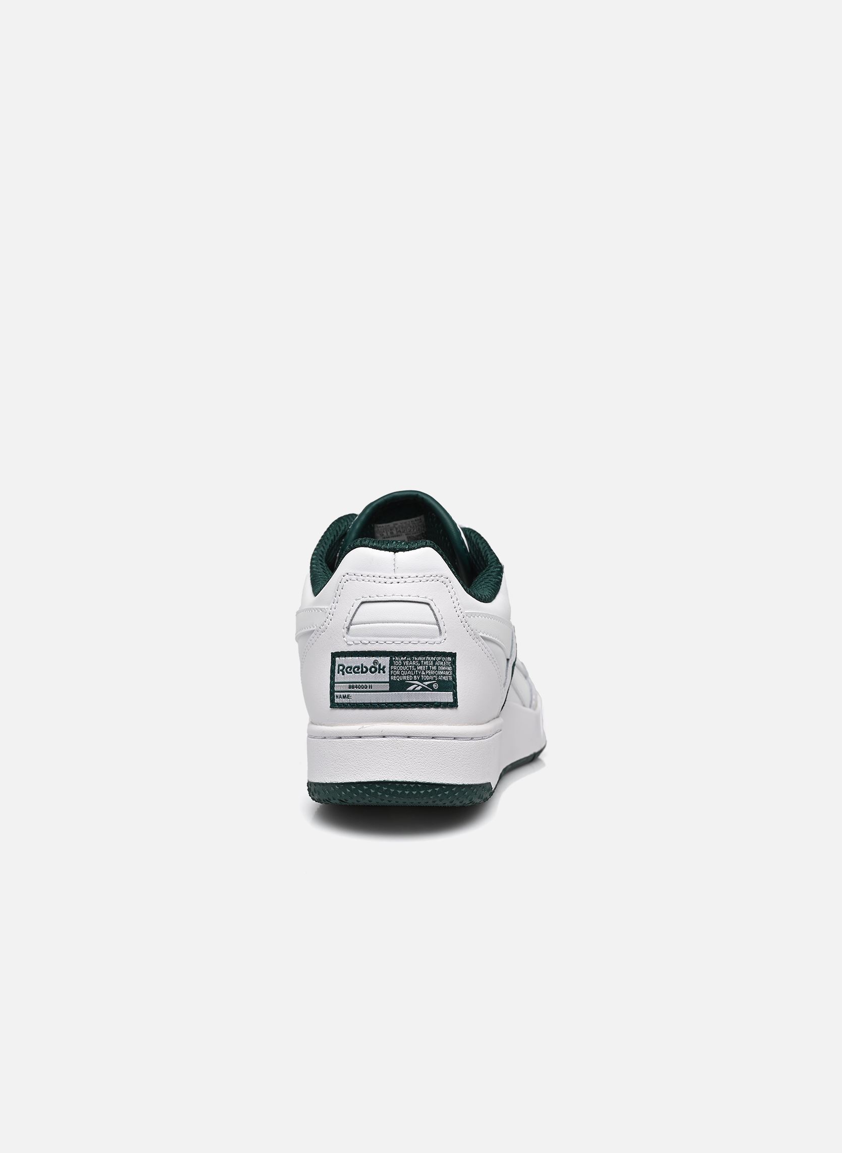 Baskets basses Bb 4000 II M homme blanc Reebok Baskets basses Bb 4000 II M homme blanc WHITE/COLLEGIATEGREEN