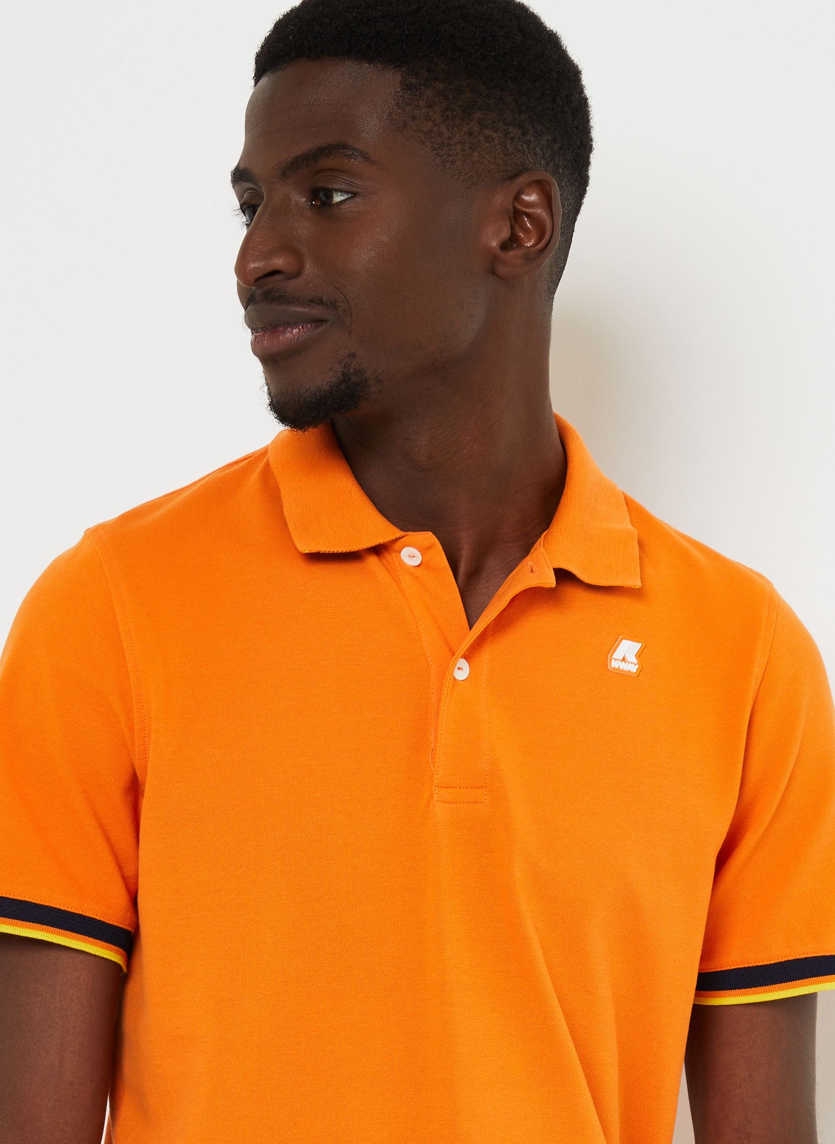 Polo's Vincent Men heren oranje K-Way Polo's Vincent Men heren oranje 667 ORANGE RUST