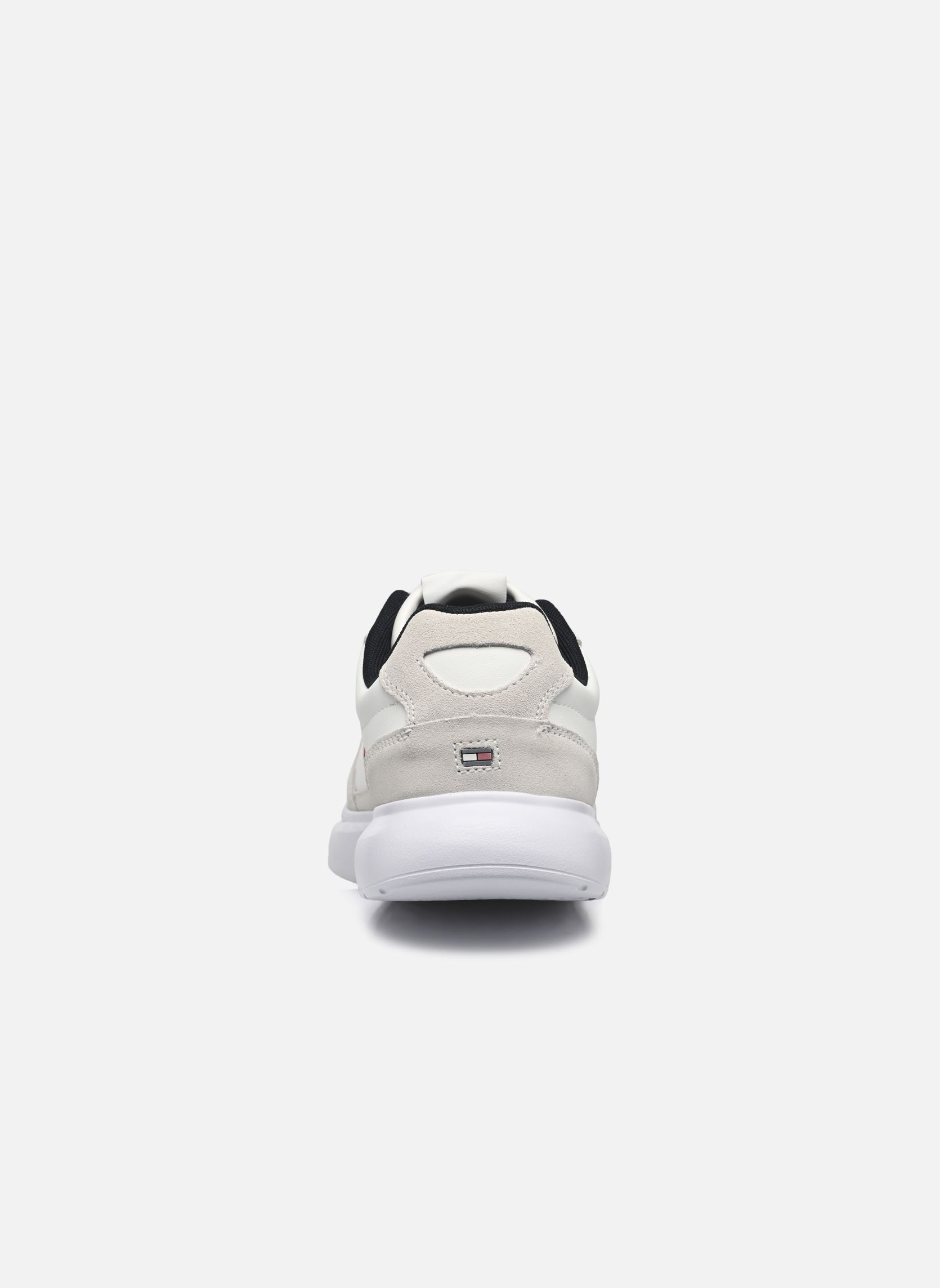 Baskets basses LIGHTWEIGHT LEATHER MIX CUP homme blanc Tommy Hilfiger Baskets basses LIGHTWEIGHT LEATHER MIX CUP homme blanc WHITE