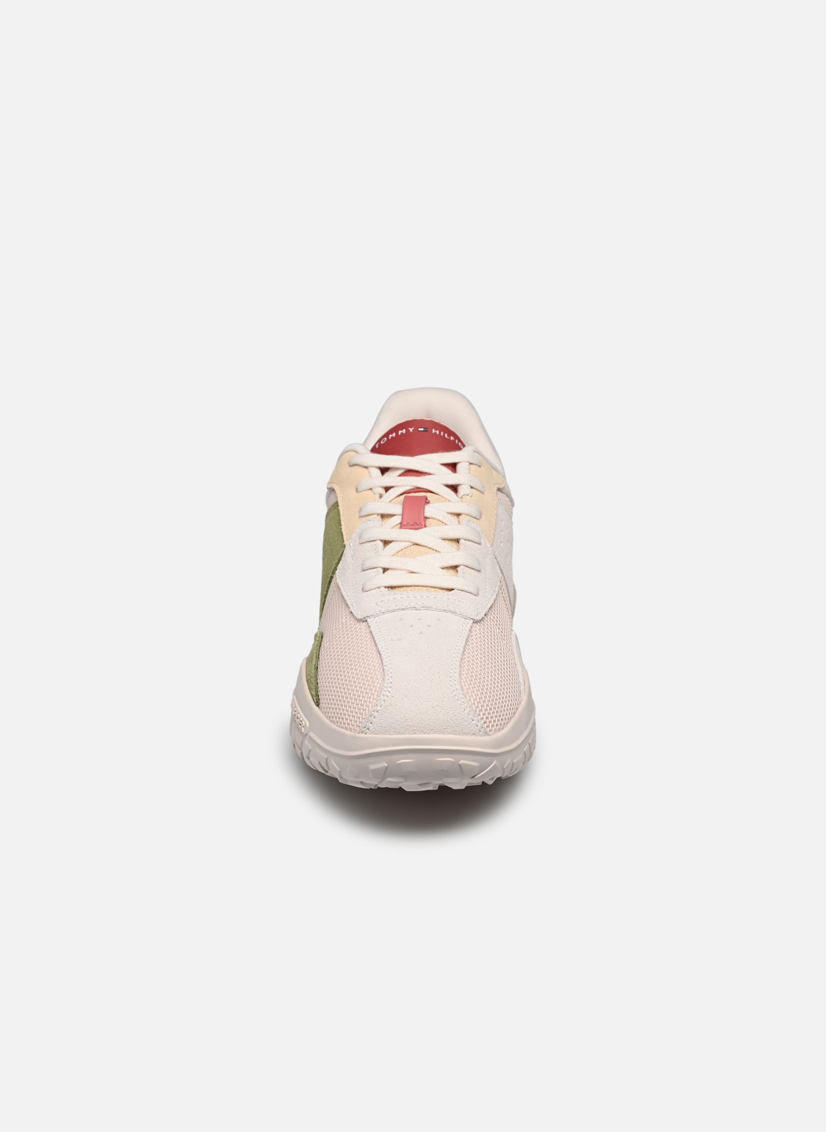 Niedrige Sneaker RETRO MODERN RUNNER herren weiß Tommy Hilfiger Niedrige Sneaker RETRO MODERN RUNNER herren weiß WEATHERED WHITE