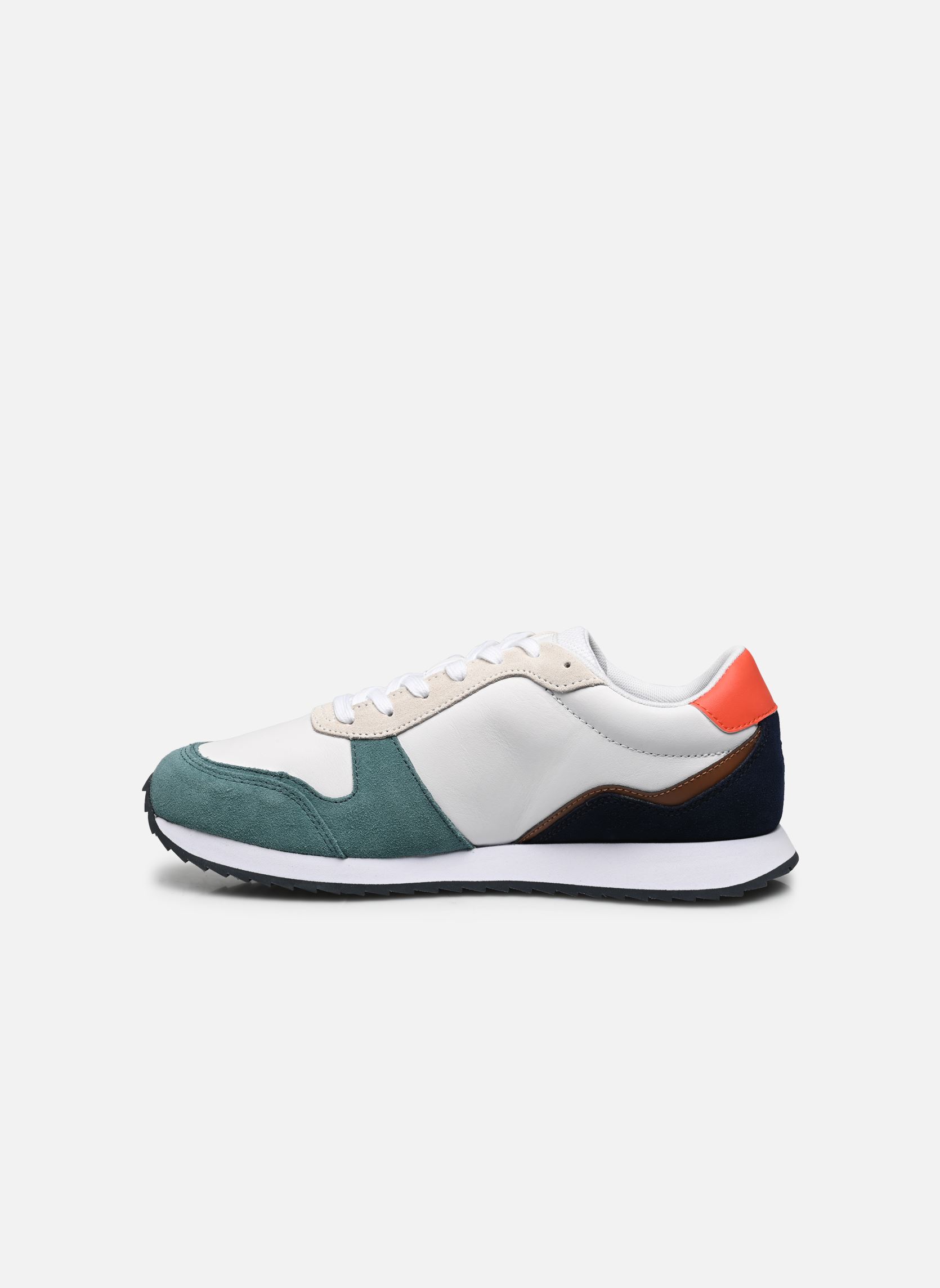 Niedrige Sneaker RUNNER EVO LEATHER herren weiß Tommy Hilfiger Niedrige Sneaker RUNNER EVO LEATHER herren weiß WHITE