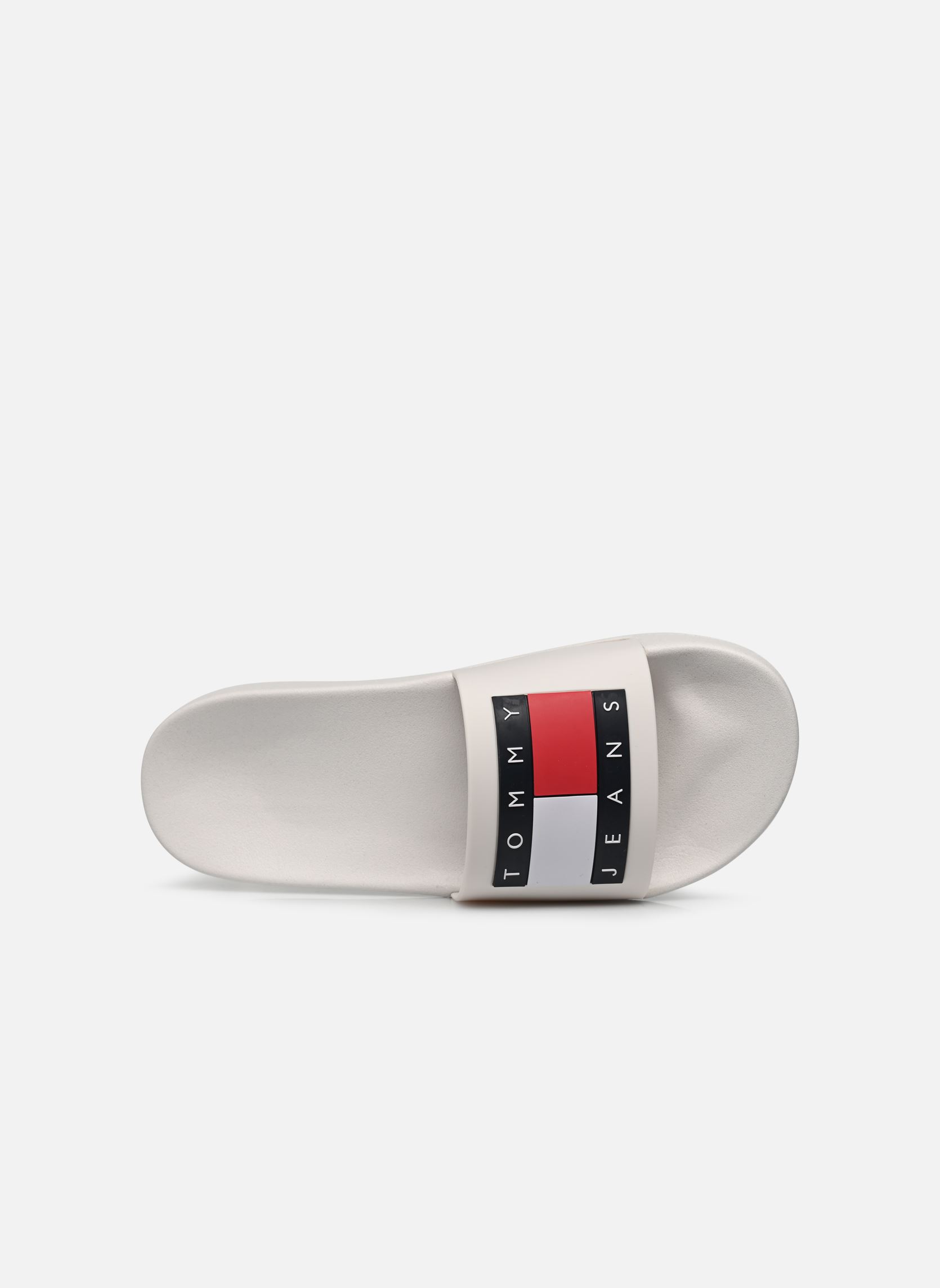 Badeschlappen TOMMY JEANS POOL SLIDE ESS herren weiß Tommy Hilfiger Badeschlappen TOMMY JEANS POOL SLIDE ESS herren weiß ECRU
