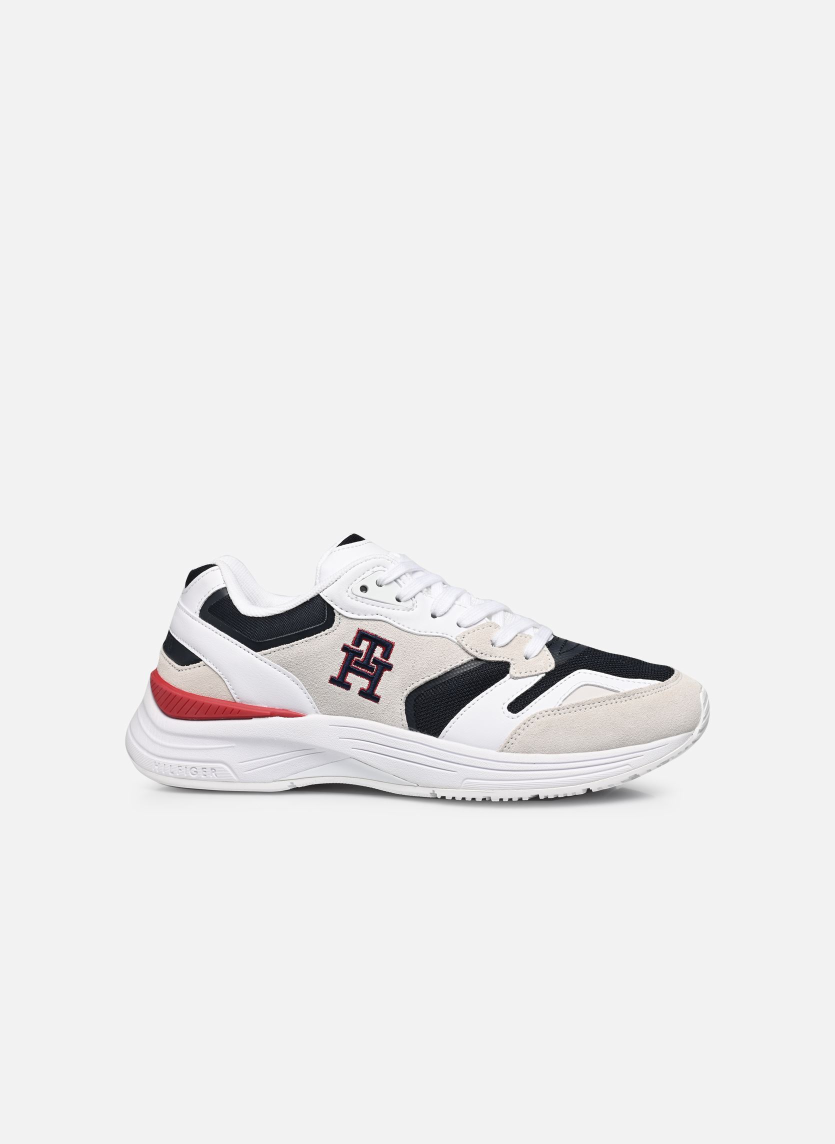Niedrige Sneaker MODERN PREP SNEAKER MIX herren weiß Tommy Hilfiger Niedrige Sneaker MODERN PREP SNEAKER MIX herren weiß RWB
