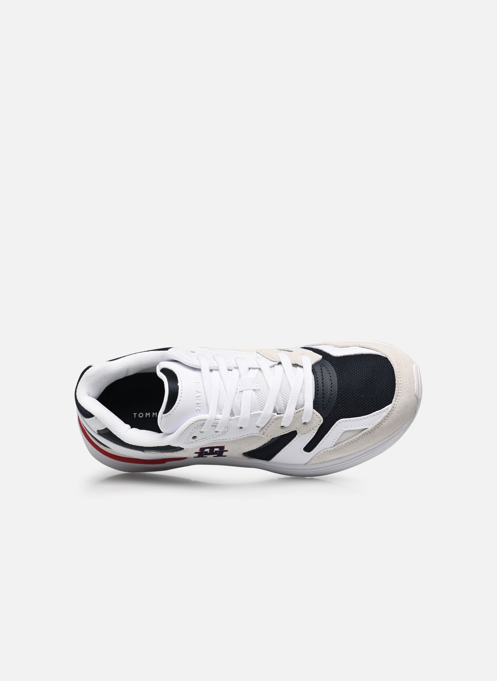 Niedrige Sneaker MODERN PREP SNEAKER MIX herren weiß Tommy Hilfiger Niedrige Sneaker MODERN PREP SNEAKER MIX herren weiß RWB