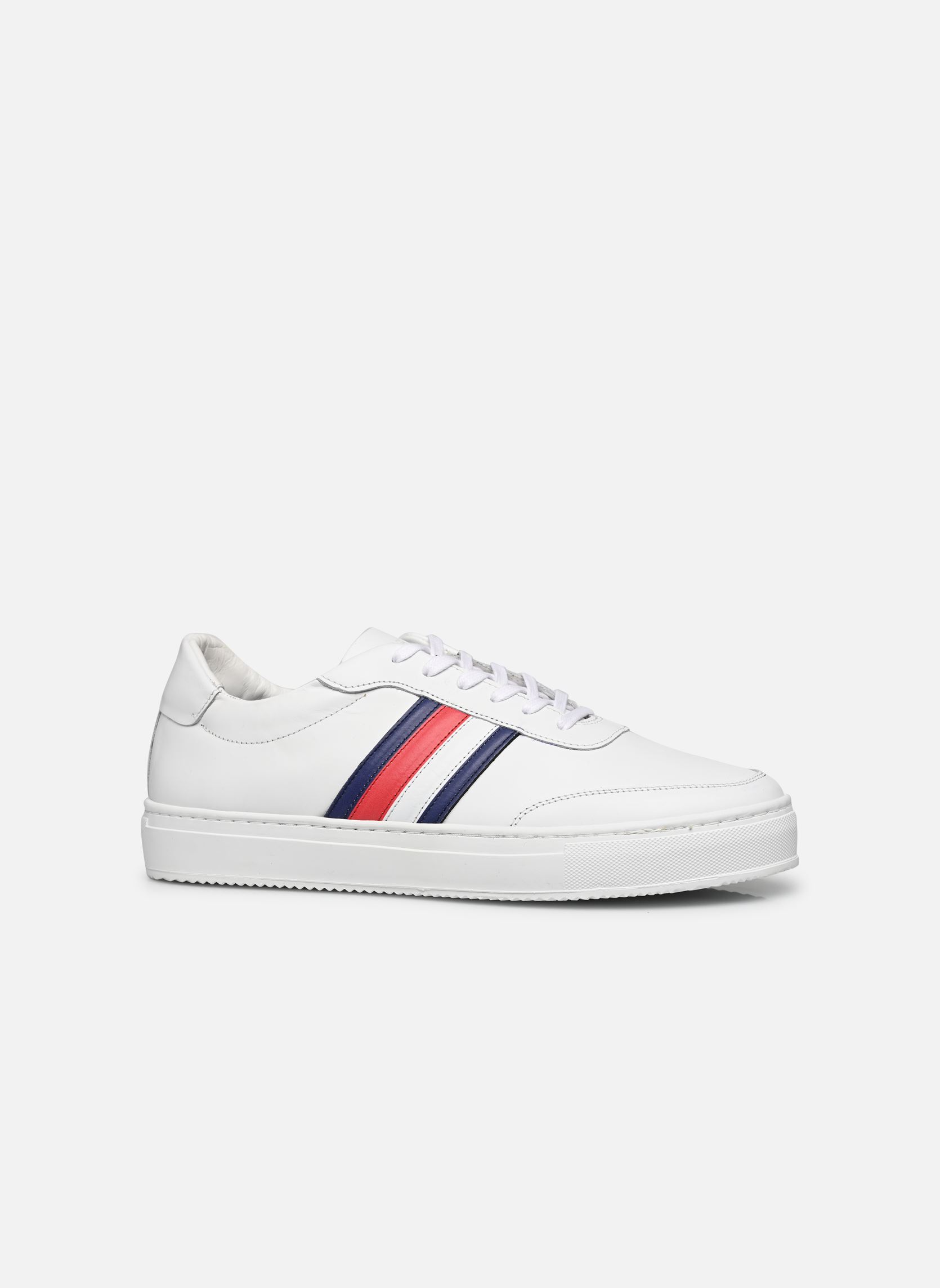 Niedrige Sneaker PREMIUM CUPSOLE MONO LEATHER herren weiß Tommy Hilfiger Niedrige Sneaker PREMIUM CUPSOLE MONO LEATHER herren weiß WHITE