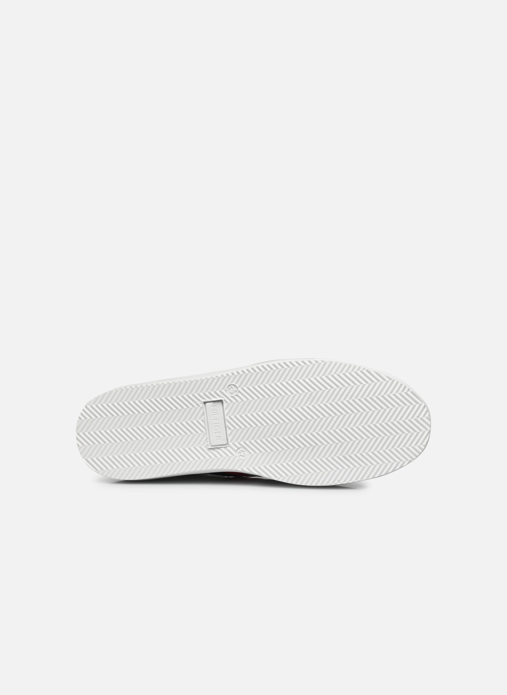 Niedrige Sneaker PREMIUM CUPSOLE MONO LEATHER herren weiß Tommy Hilfiger Niedrige Sneaker PREMIUM CUPSOLE MONO LEATHER herren weiß WHITE