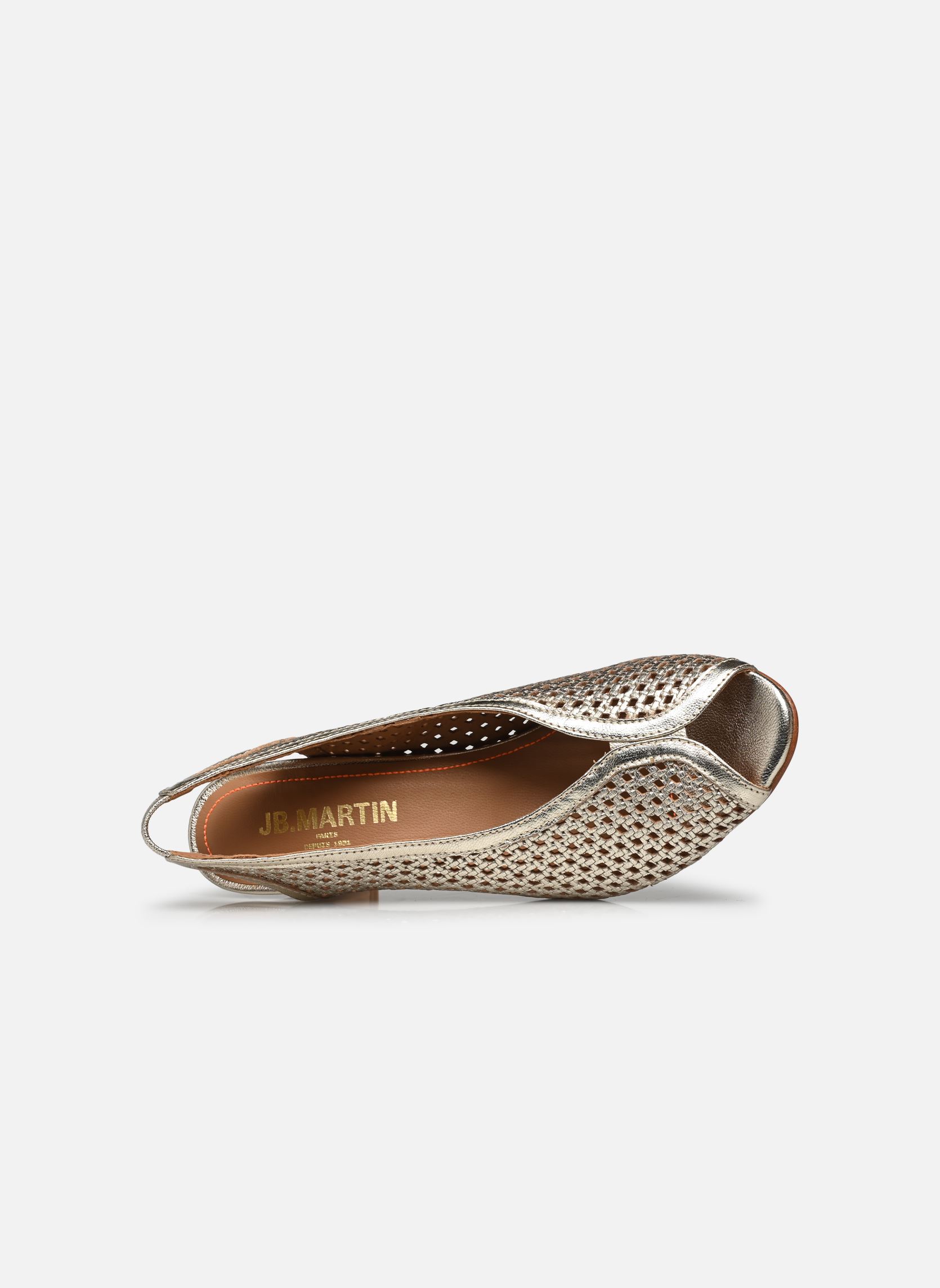 Escarpins 1LUXE femme or et bronze JB Martin Escarpins 1LUXE femme or et bronze Nappa Perfo Or