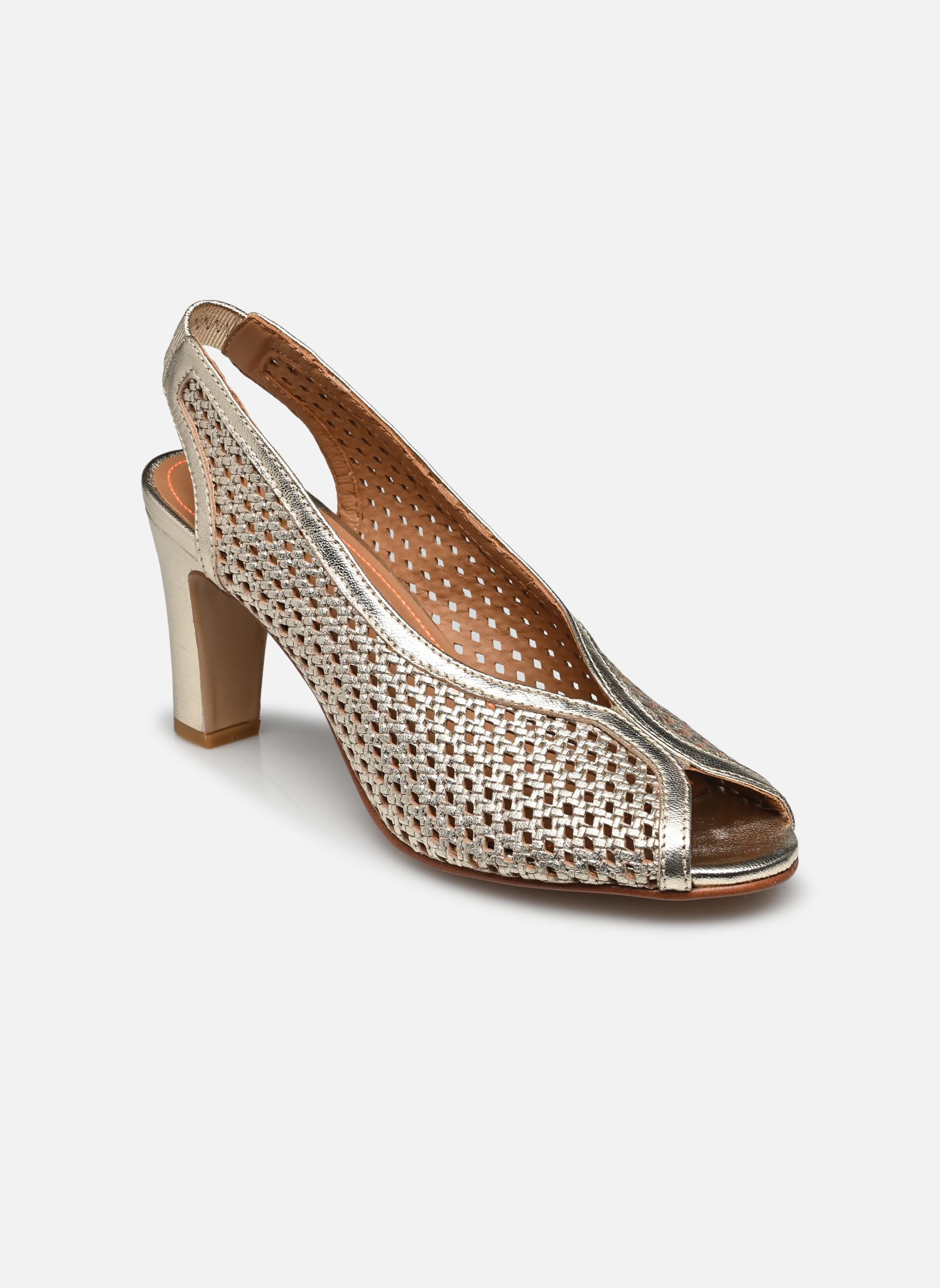 Escarpins 1LUXE femme or et bronze JB Martin Escarpins 1LUXE femme or et bronze Nappa Perfo Or