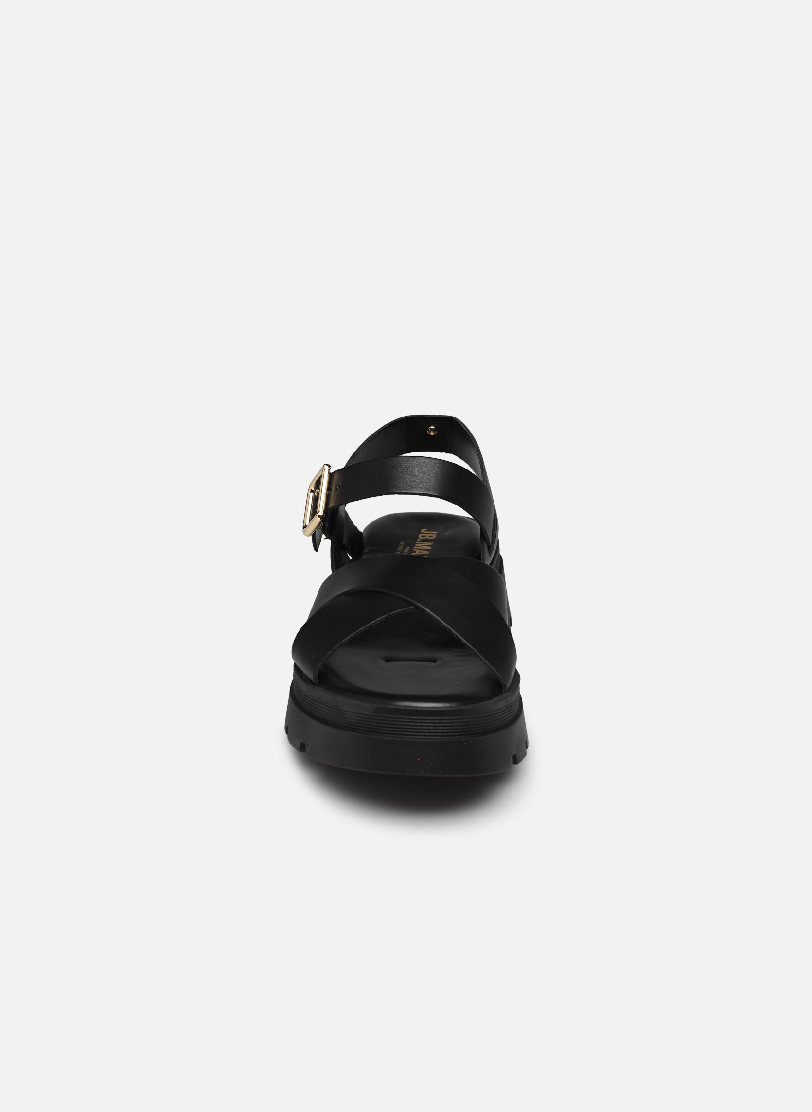 Keil- und Plateausandalen 1DECIDEE damen schwarz JB Martin Keil- und Plateausandalen 1DECIDEE damen schwarz Veau Noir