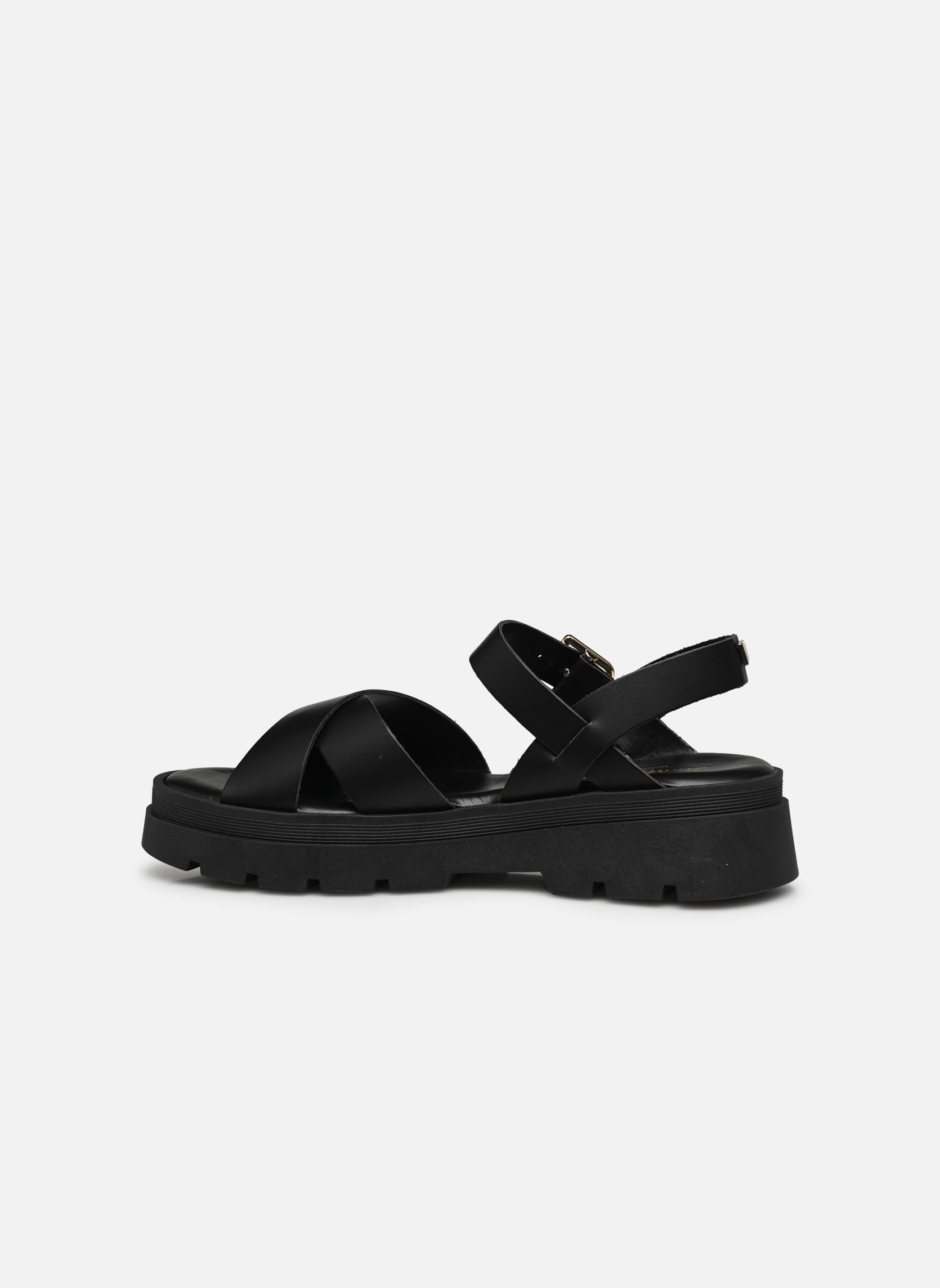 Keil- und Plateausandalen 1DECIDEE damen schwarz JB Martin Keil- und Plateausandalen 1DECIDEE damen schwarz Veau Noir