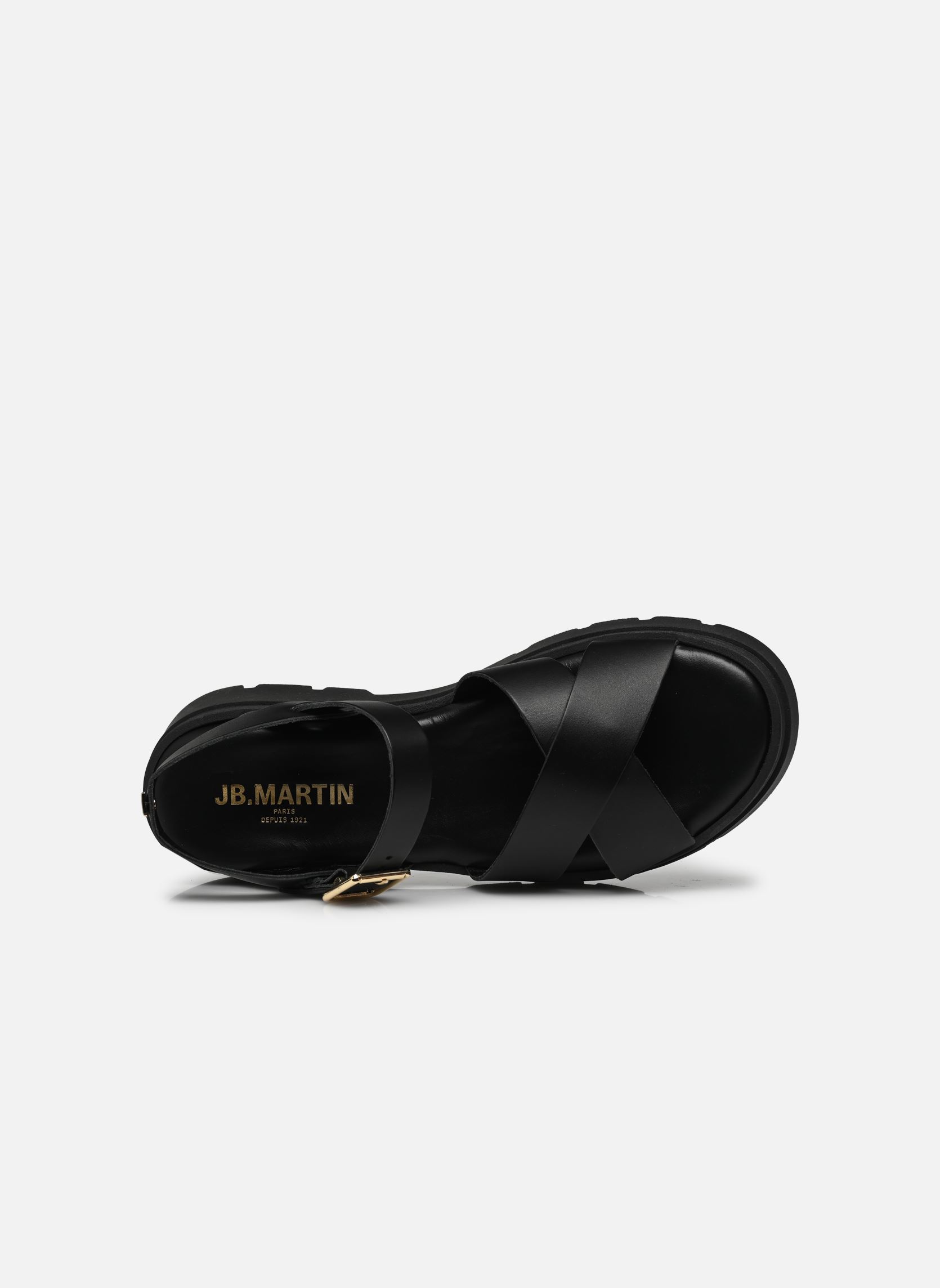 Keil- und Plateausandalen 1DECIDEE damen schwarz JB Martin Keil- und Plateausandalen 1DECIDEE damen schwarz Veau Noir