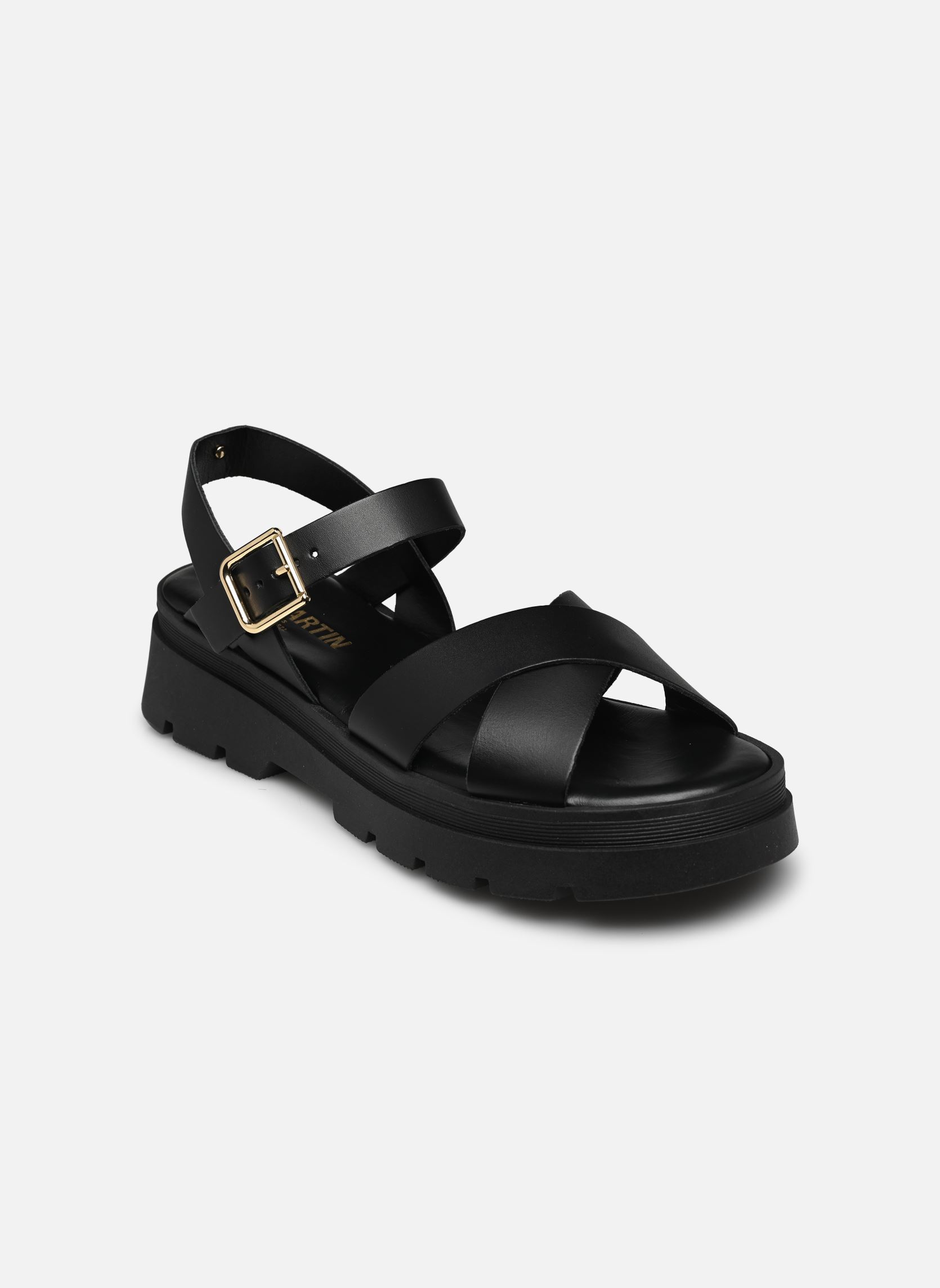 Keil- und Plateausandalen 1DECIDEE damen schwarz JB Martin Keil- und Plateausandalen 1DECIDEE damen schwarz Veau Noir