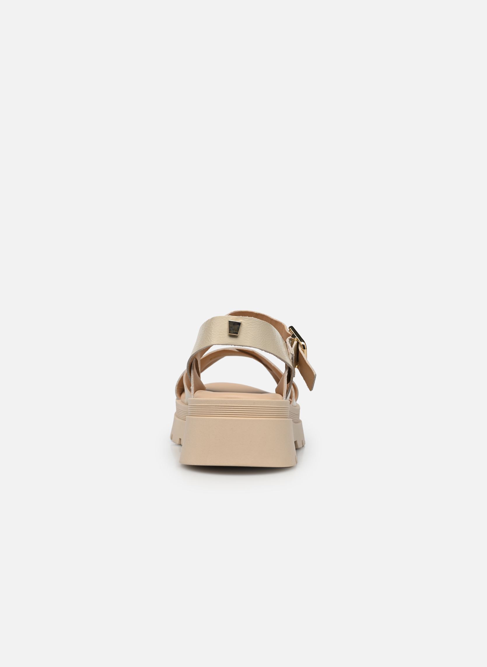 Sandales compensées et plateformes 1DECIDEE femme blanc JB Martin Sandales compensées et plateformes 1DECIDEE femme blanc Vernis Off White