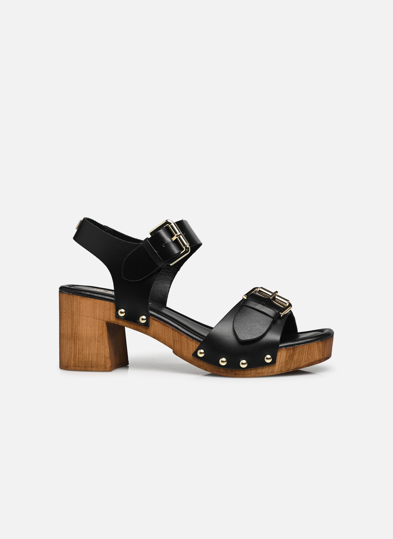 Sandalen 1DONA dames zwart JB Martin Sandalen 1DONA dames zwart Veau Noir
