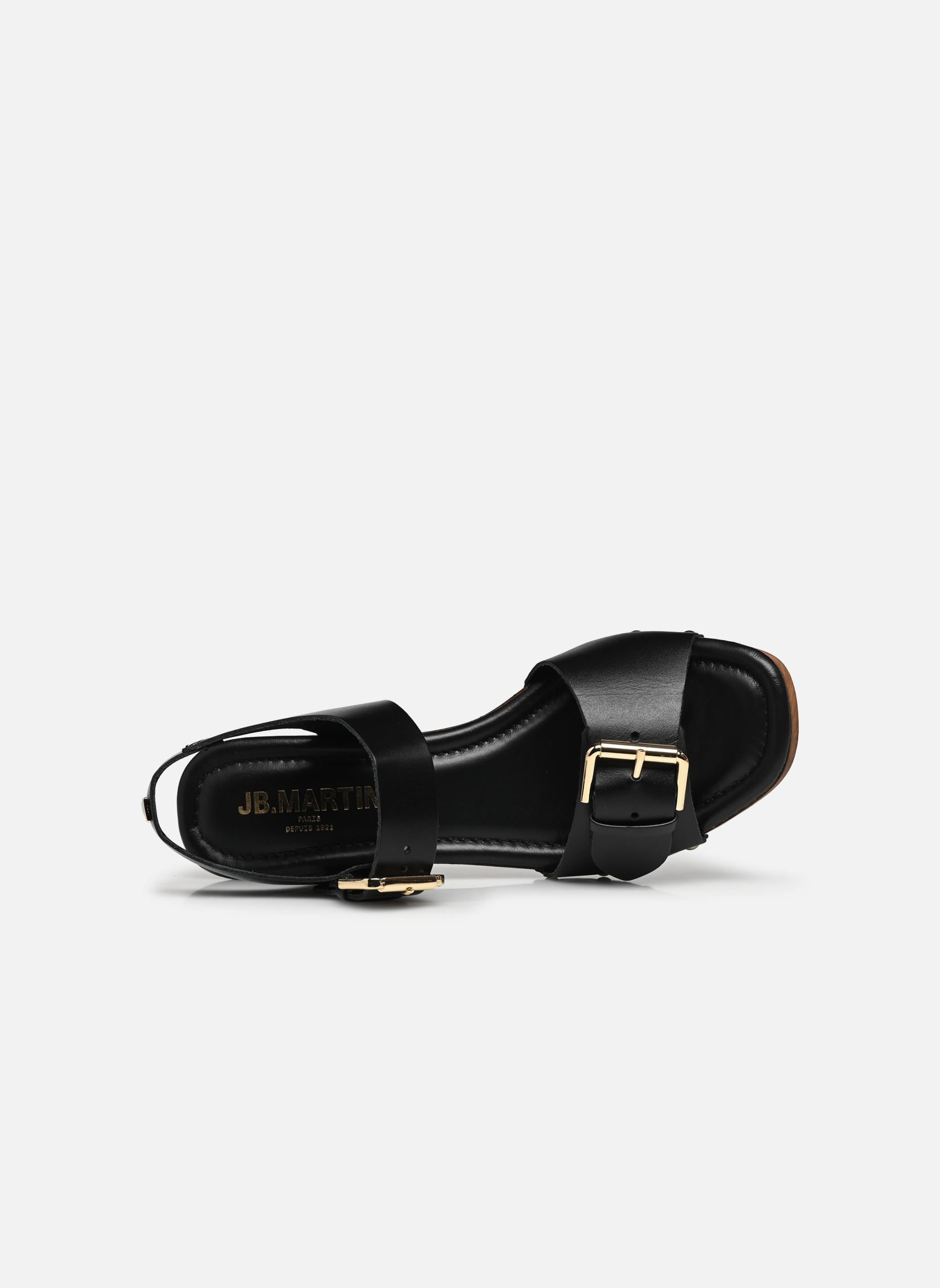 Sandalen 1DONA dames zwart JB Martin Sandalen 1DONA dames zwart Veau Noir