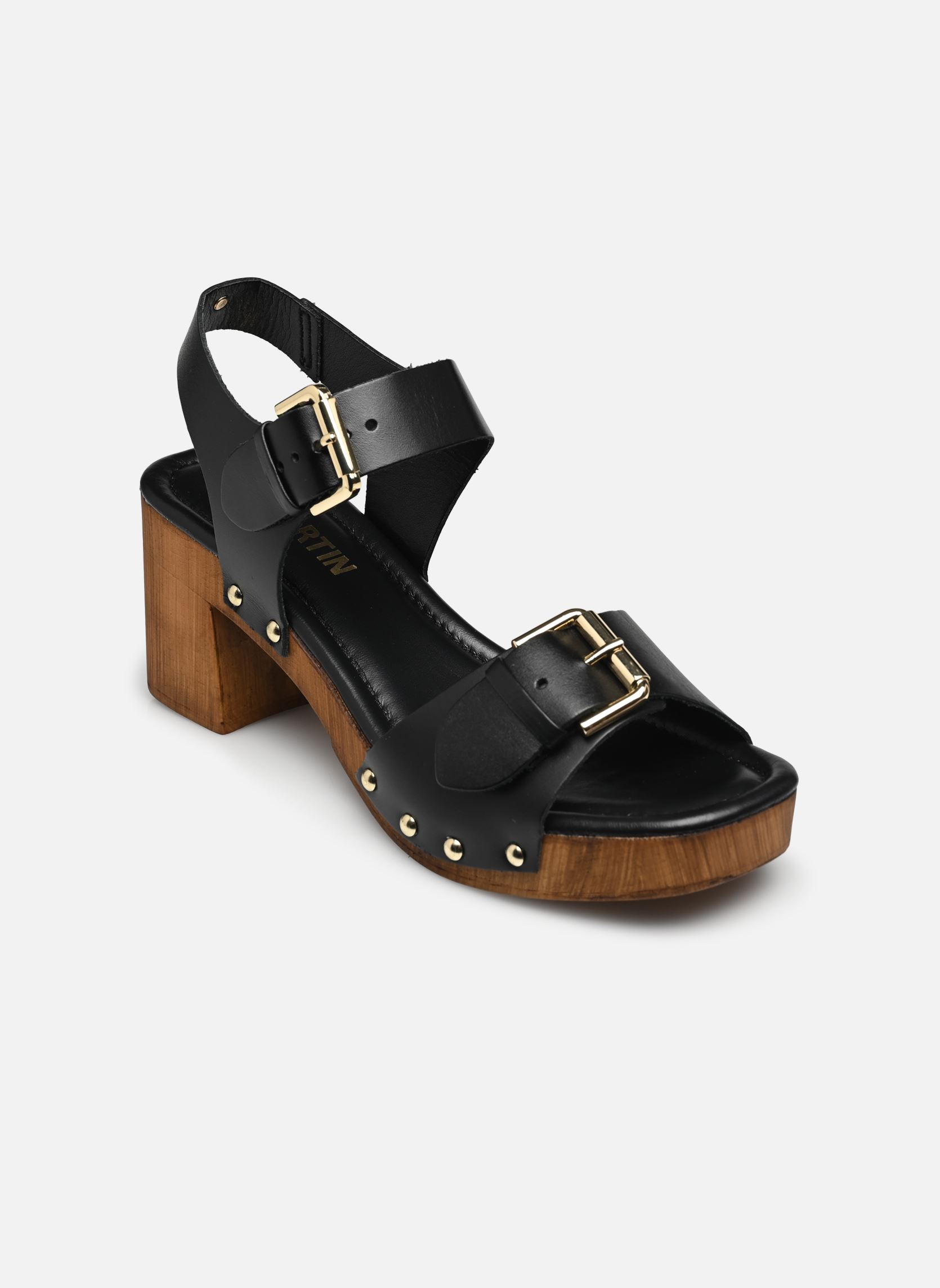 Sandalen 1DONA dames zwart JB Martin Sandalen 1DONA dames zwart Veau Noir