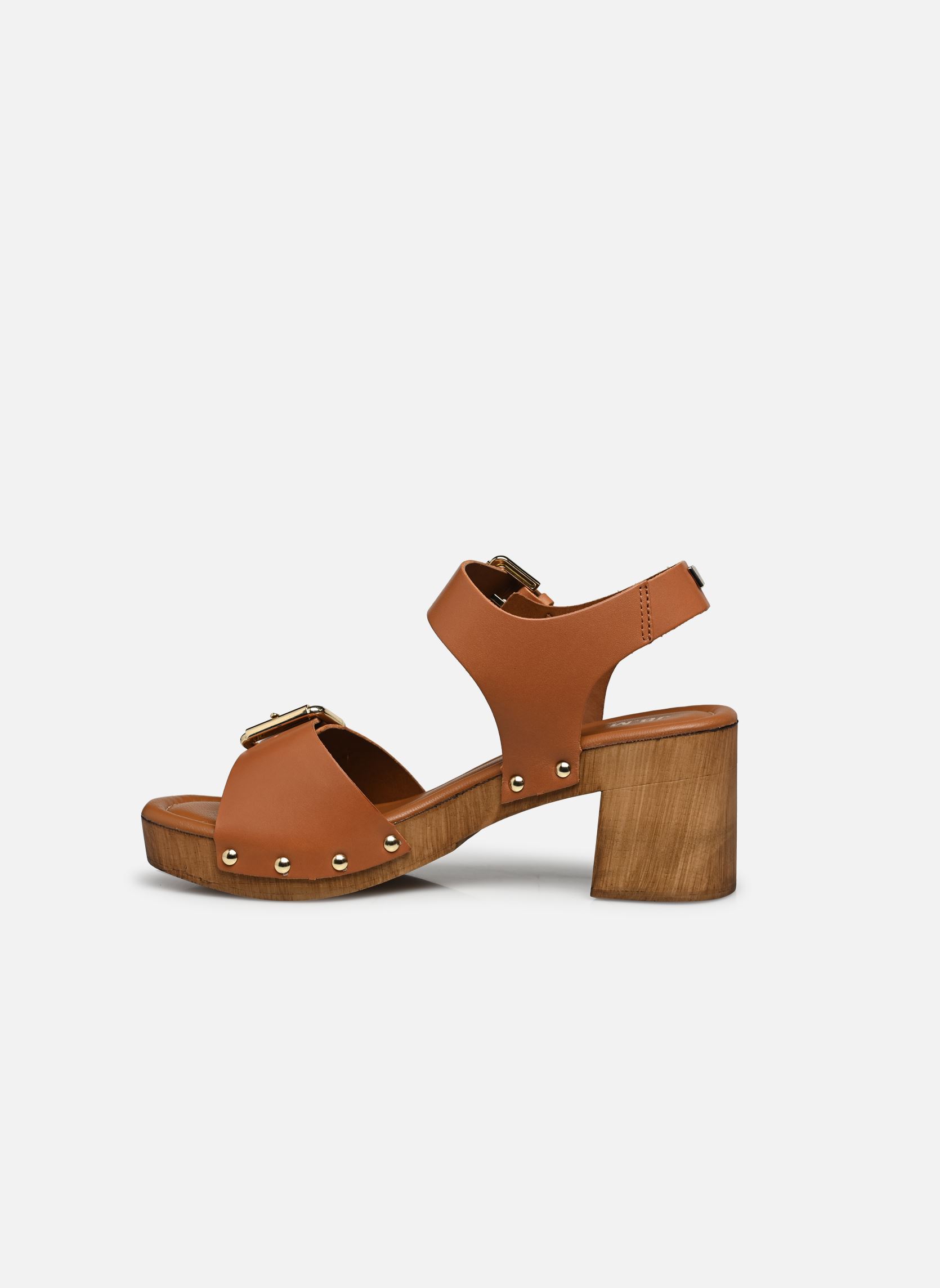 Sandalias 1DONA mujer marrón JB Martin Sandalias 1DONA mujer marrón Veau Camel