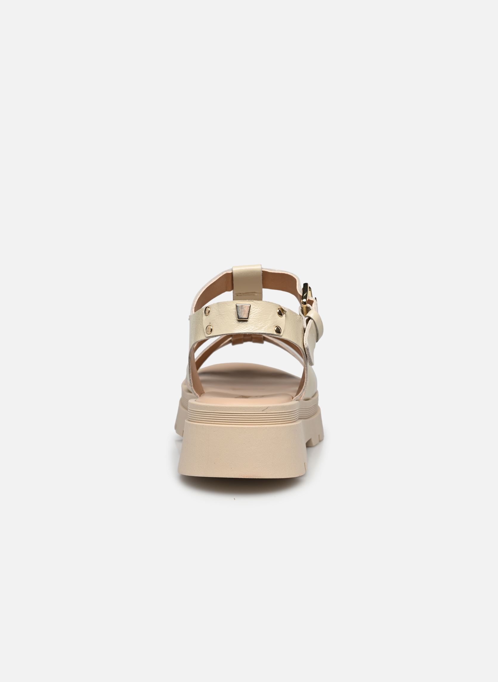 Sandales compensées et plateformes DELICE femme blanc JB Martin Sandales compensées et plateformes DELICE femme blanc Vernis Off White