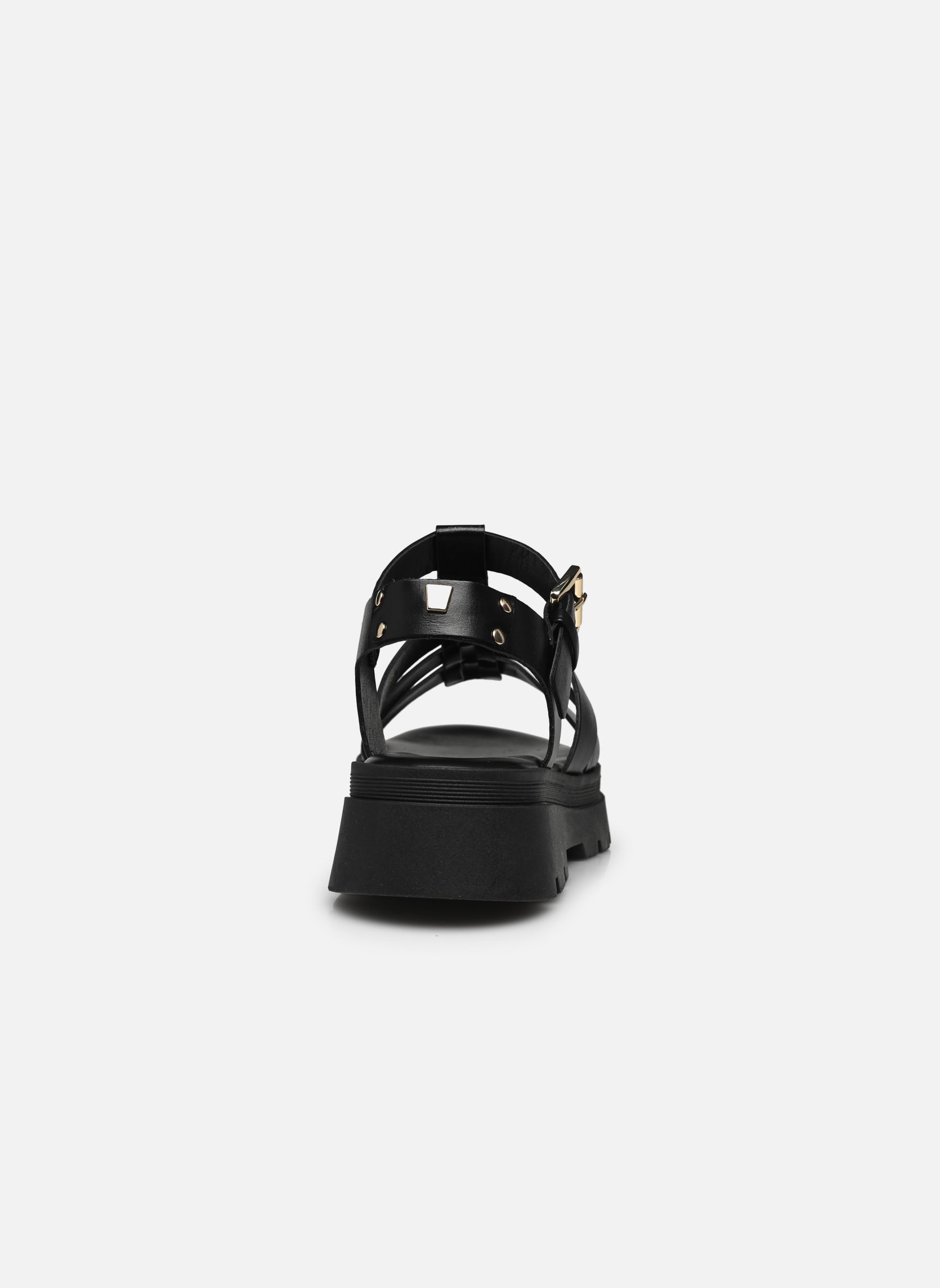 Sandales compensées et plateformes DELICE femme noir JB Martin Sandales compensées et plateformes DELICE femme noir Veau Noir