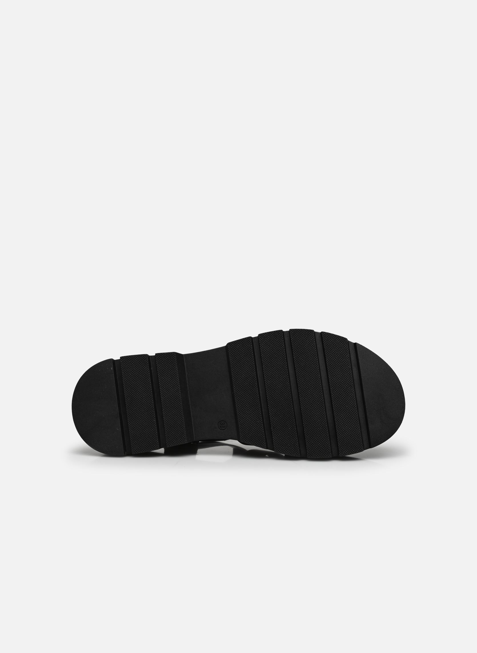 Sandales compensées et plateformes DELICE femme noir JB Martin Sandales compensées et plateformes DELICE femme noir Veau Noir
