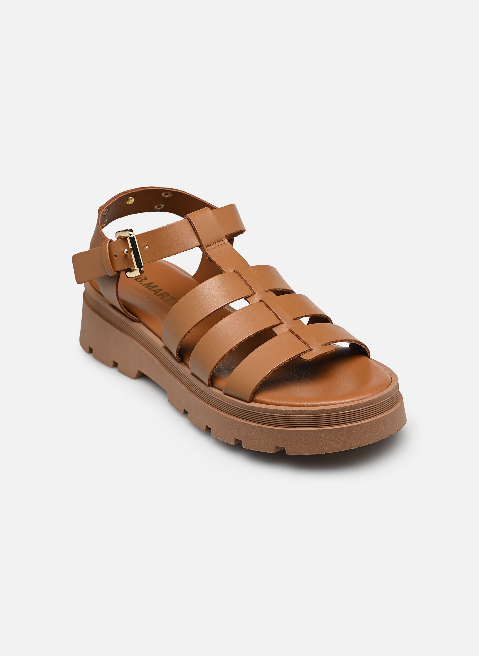 Sandales compensées et plateformes DELICE femme marron JB Martin Sandales compensées et plateformes DELICE femme marron 14