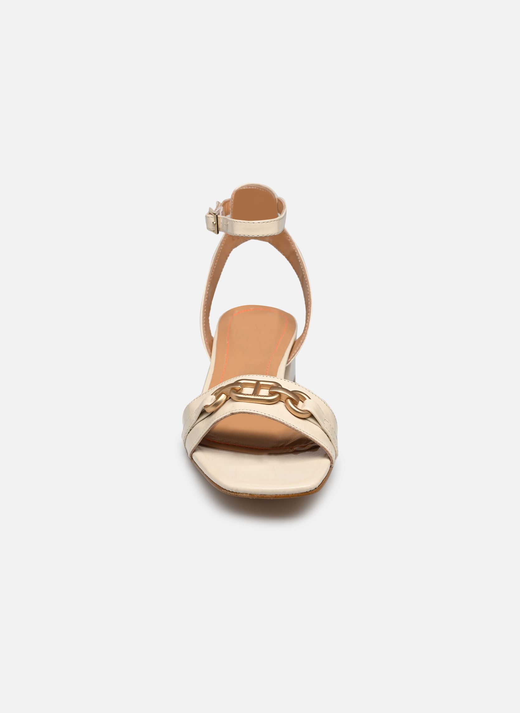 Sandalen VITAMINE damen weiß JB Martin Sandalen VITAMINE damen weiß Veau Vintage Off White