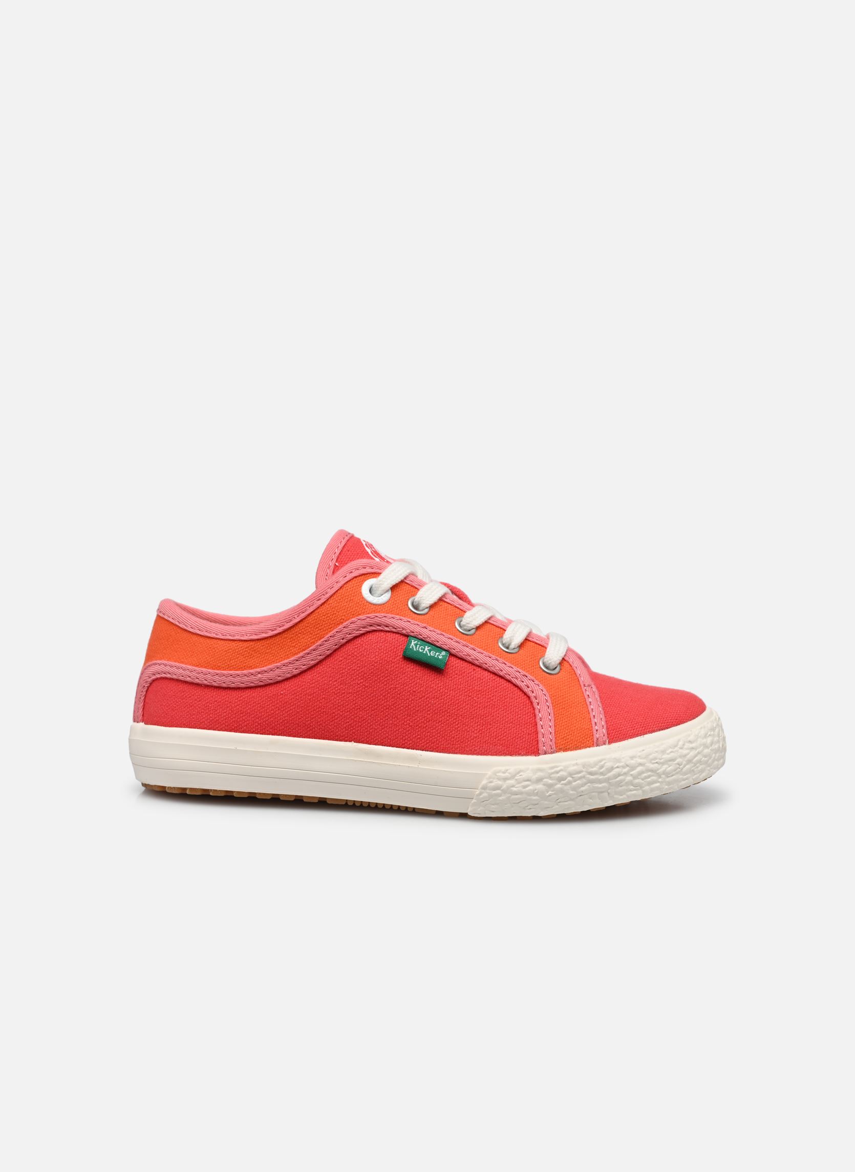 Baskets basses Geeck rouge Kickers Baskets basses Geeck rouge ROUGE ORANGE