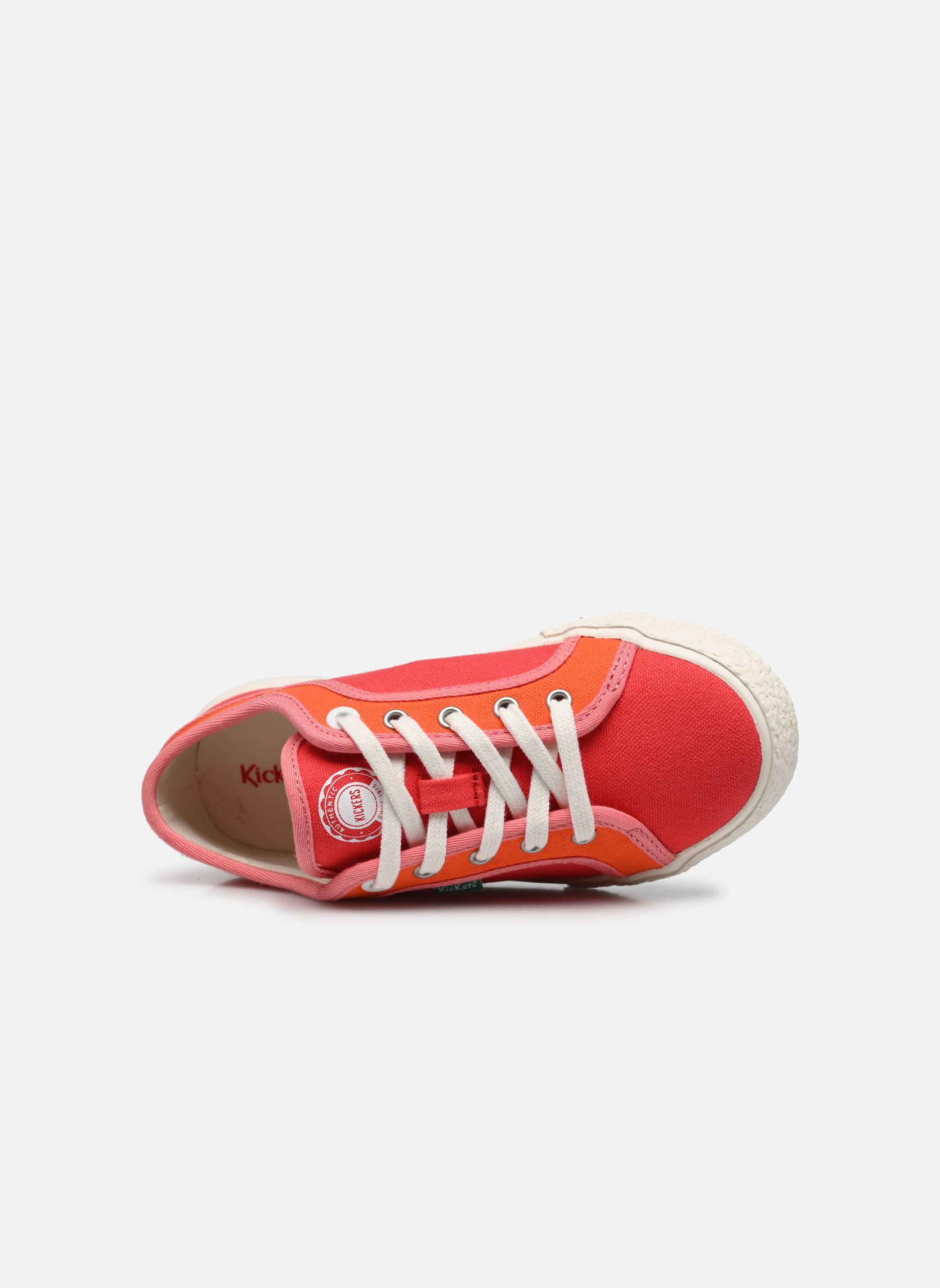 Baskets basses Geeck rouge Kickers Baskets basses Geeck rouge ROUGE ORANGE